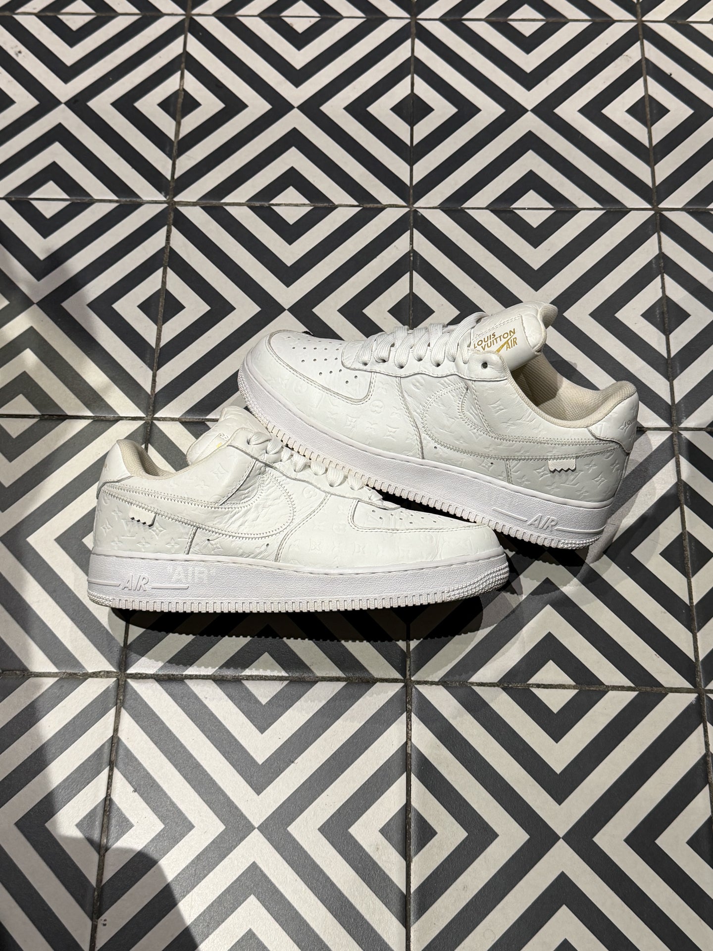 Air Force 1 Louis Vuitton White (Taille 42)