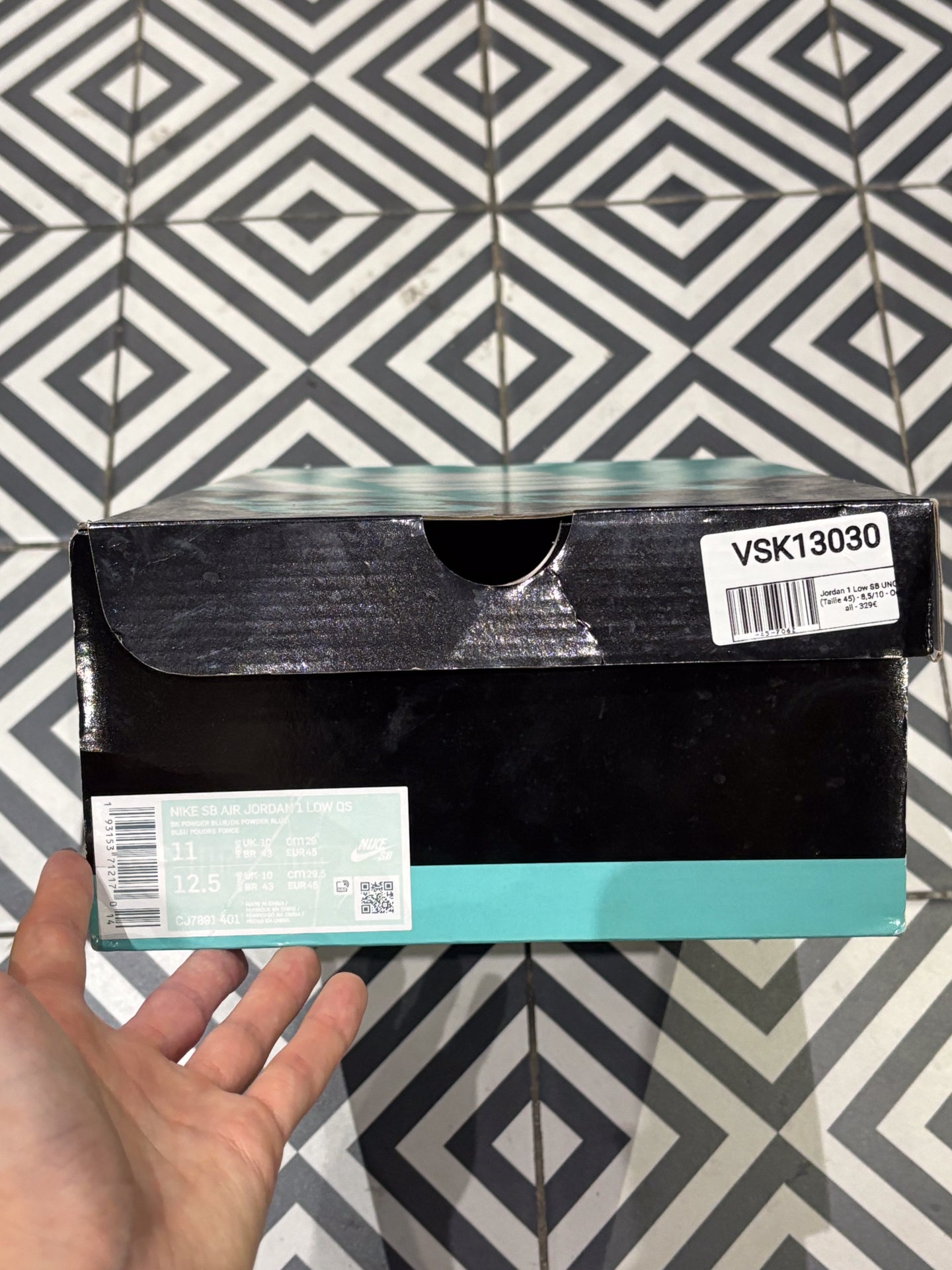 Jordan 1 Low SB UNC (Taille 45)
