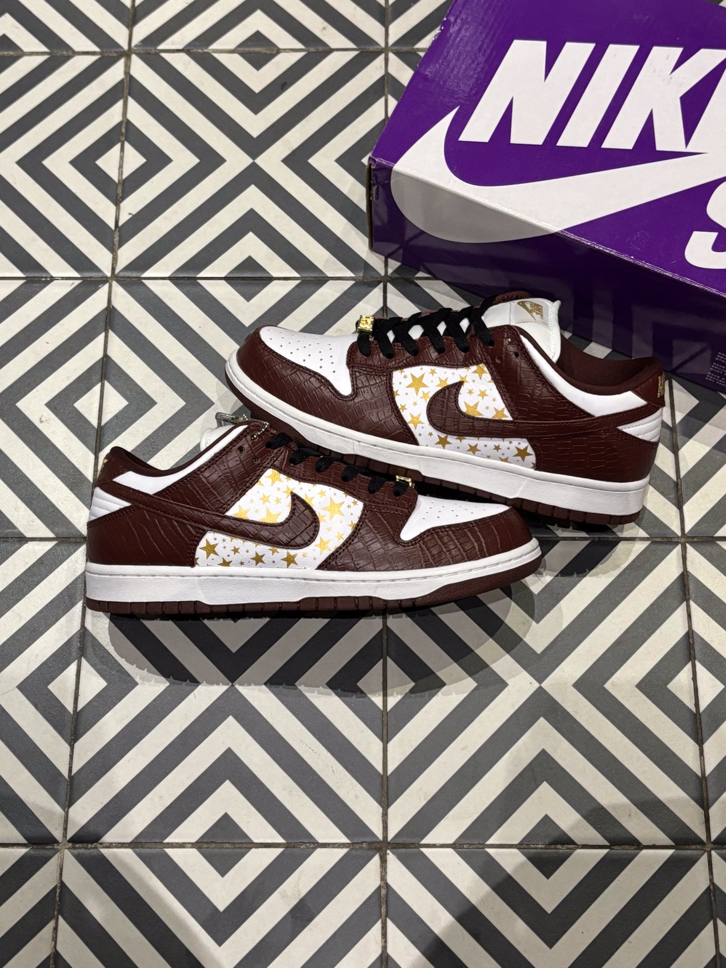Dunk SB Supreme Brown (Taille 42)