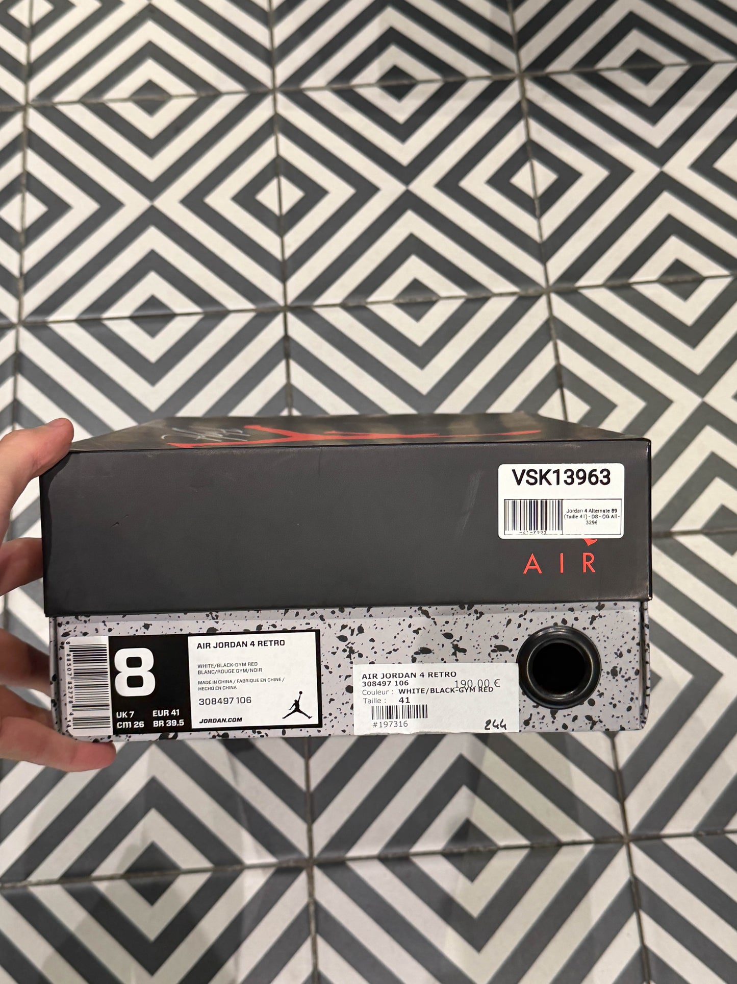 Jordan 4 Alternate 89 (Taille 41)