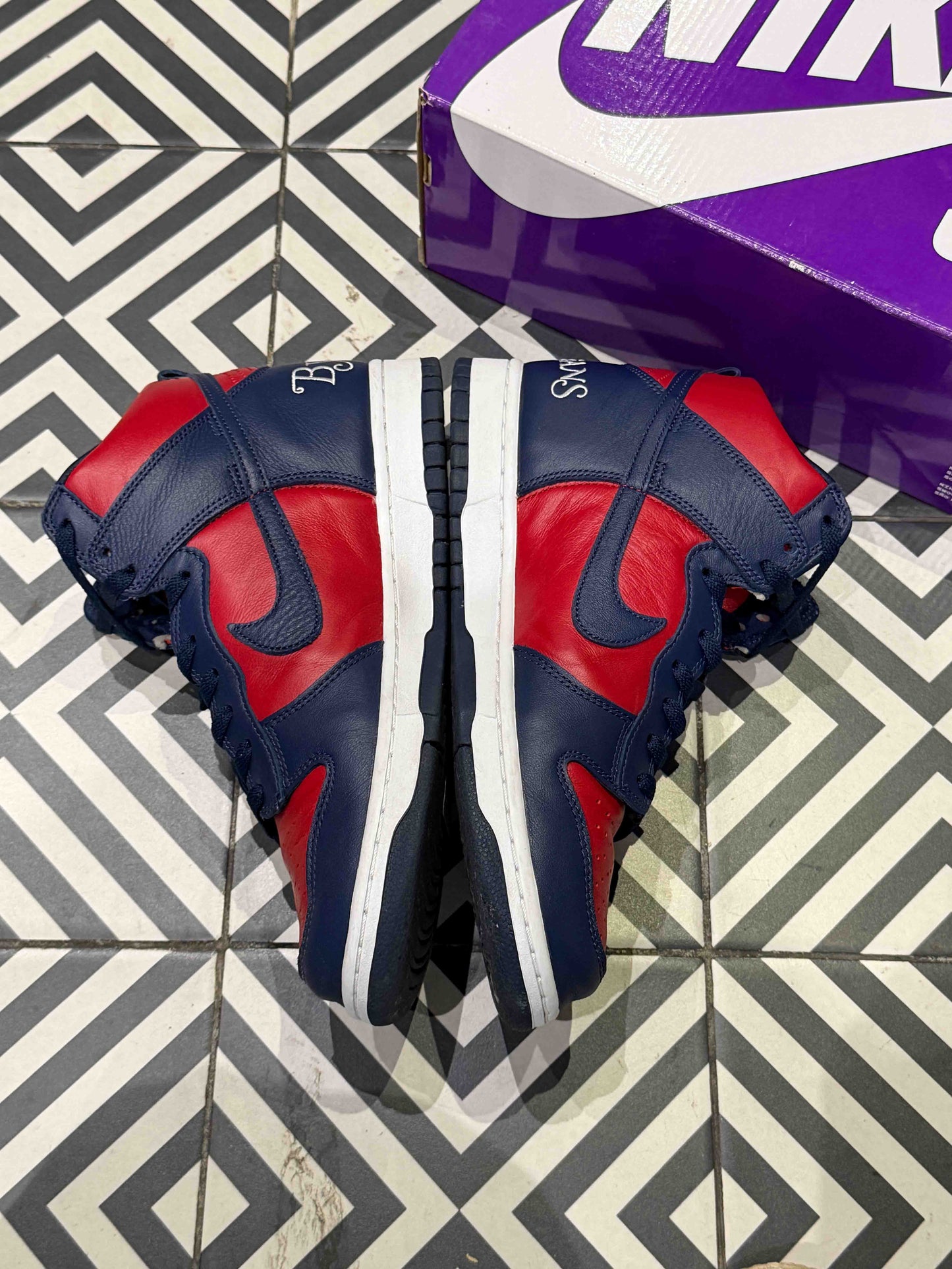 Dunk High Supreme Red (Taille 42,5)