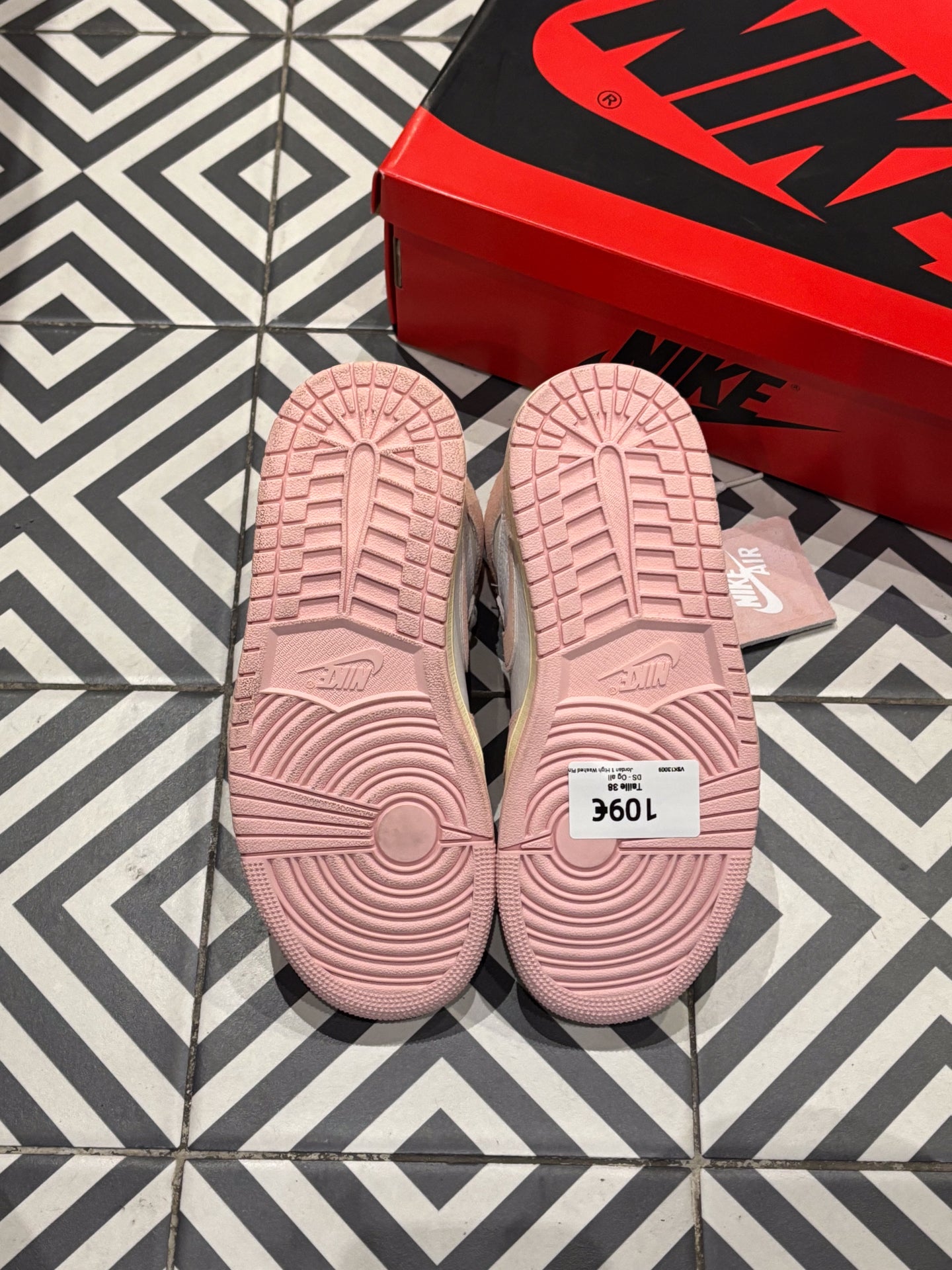 Jordan 1 High Washed Pink (Taille 38)