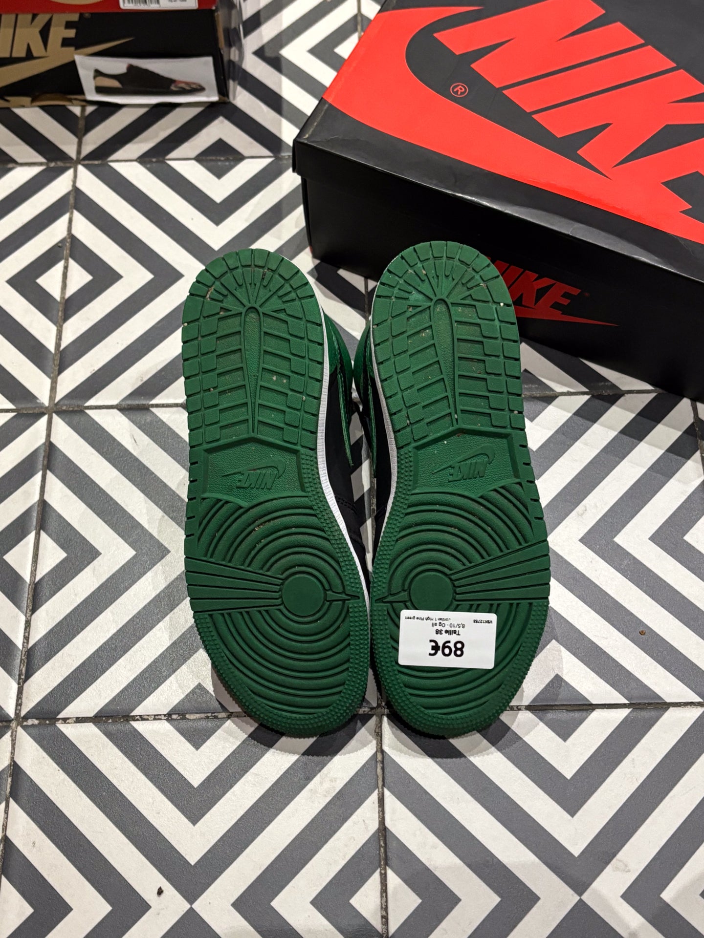 Jordan 1 High Pine green (Taille 38)