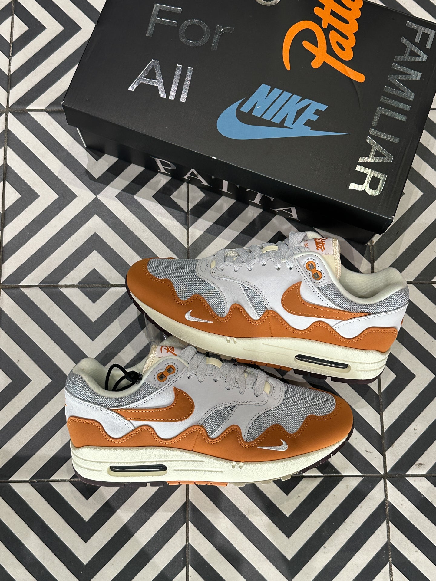 Air Max 1 Patta Monarch (Taille 45)
