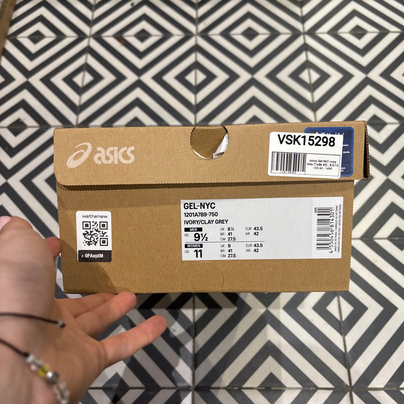 Asics Gel NYC Ivory Grey (Taille 43)