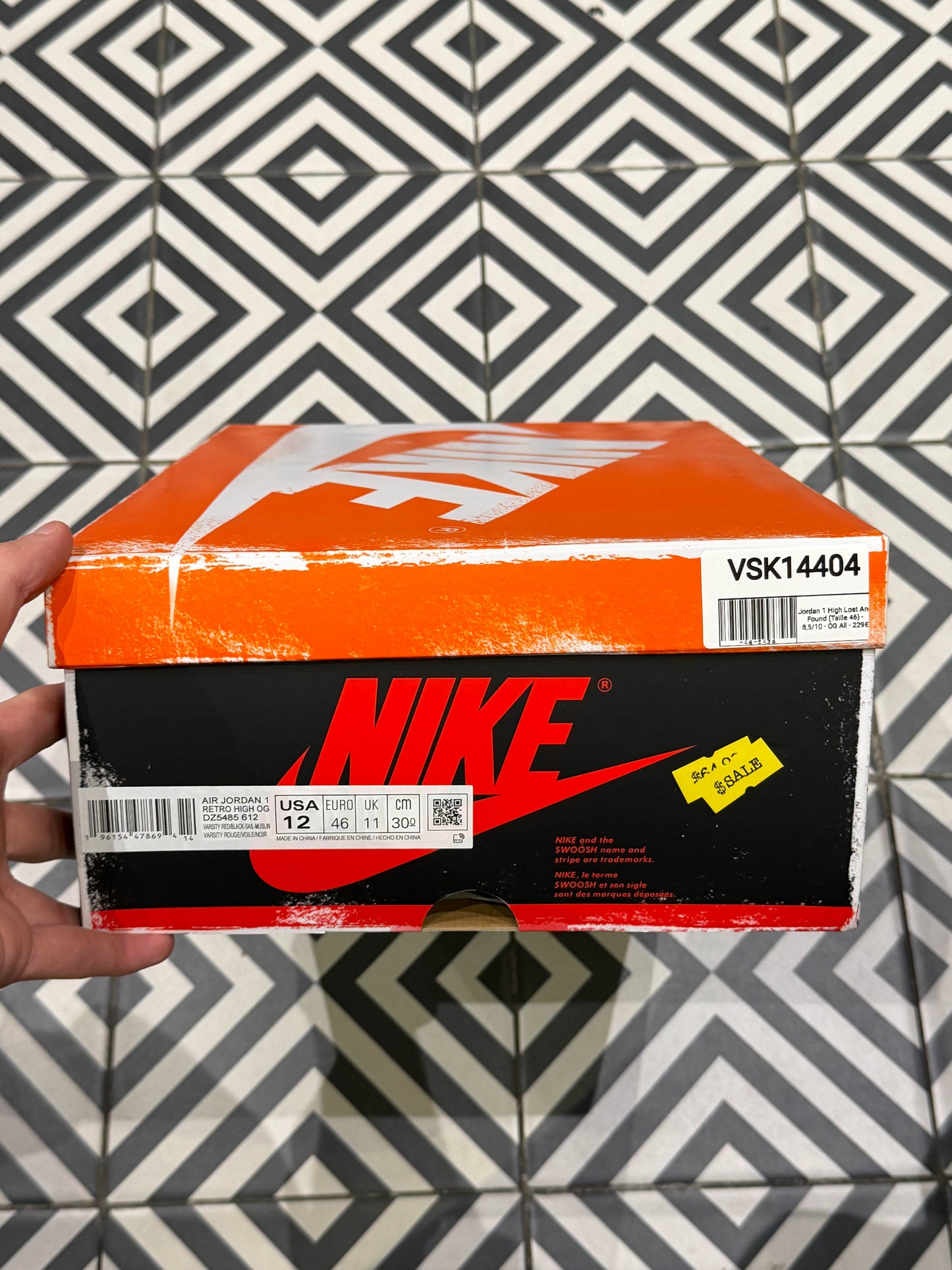 Jordan 1 High Lost And Found (Taille 46)