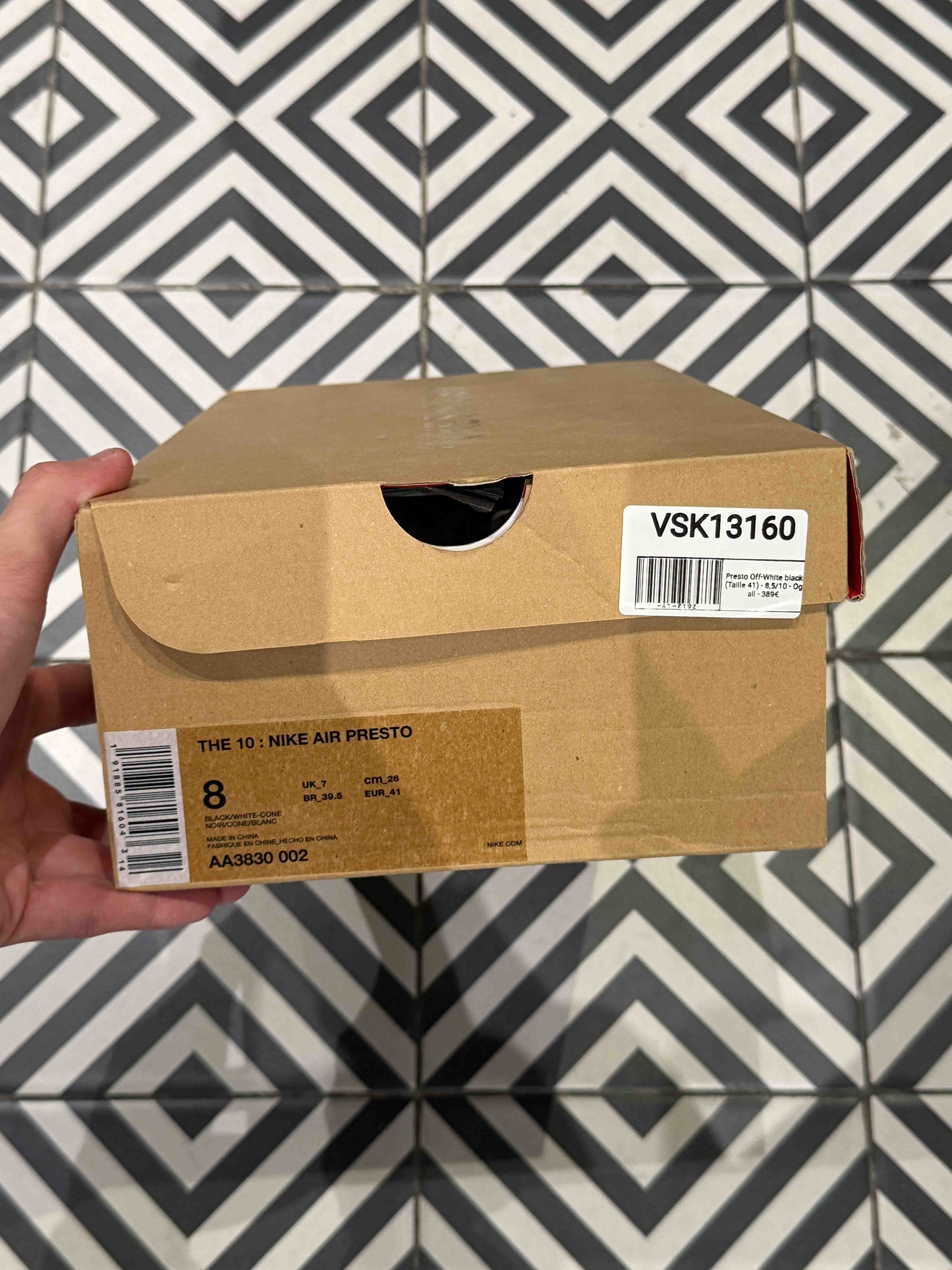 Presto Off-White black (Taille 41)