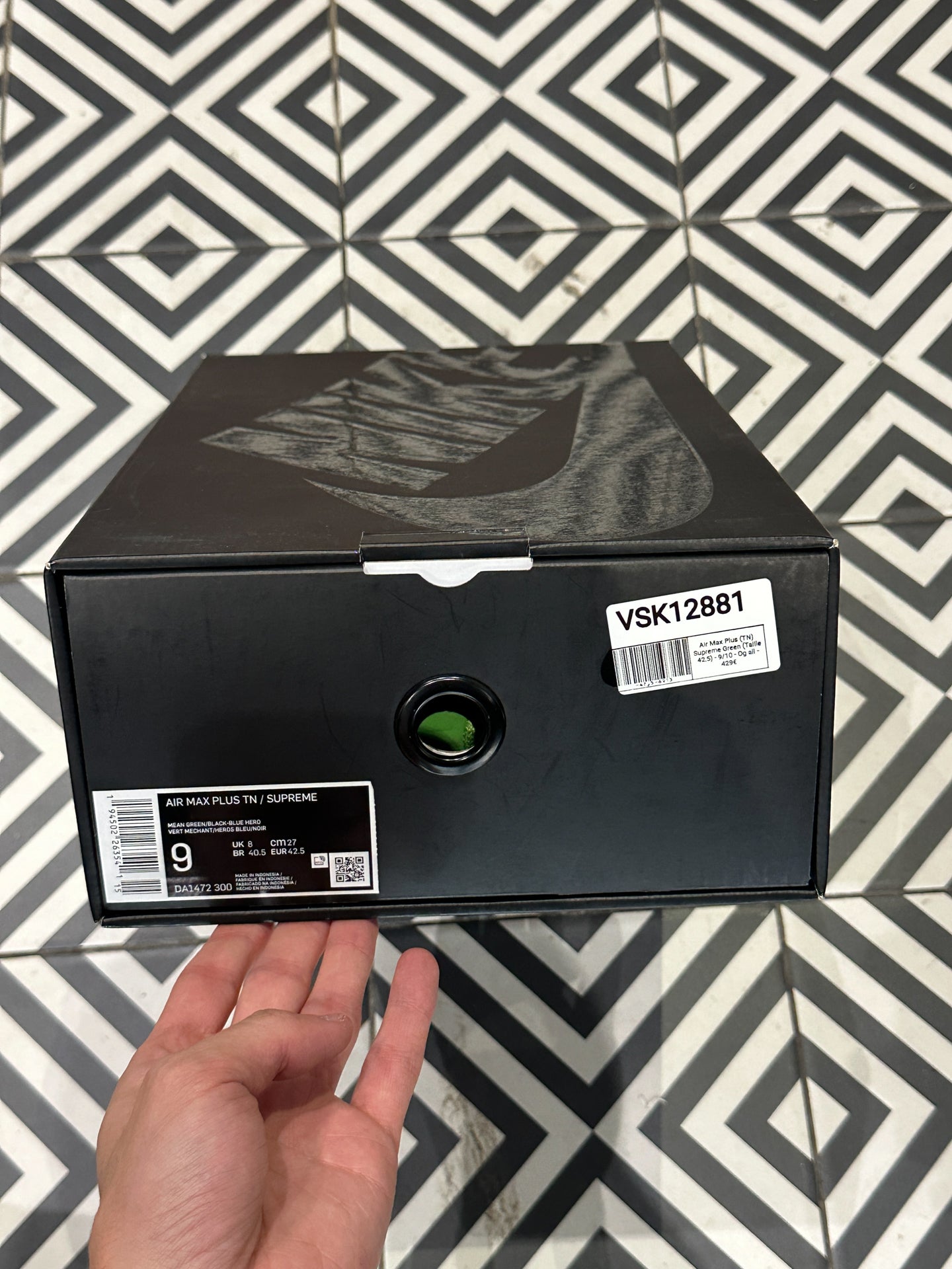 Air Max Plus (TN) Supreme Green (Taille 42,5)