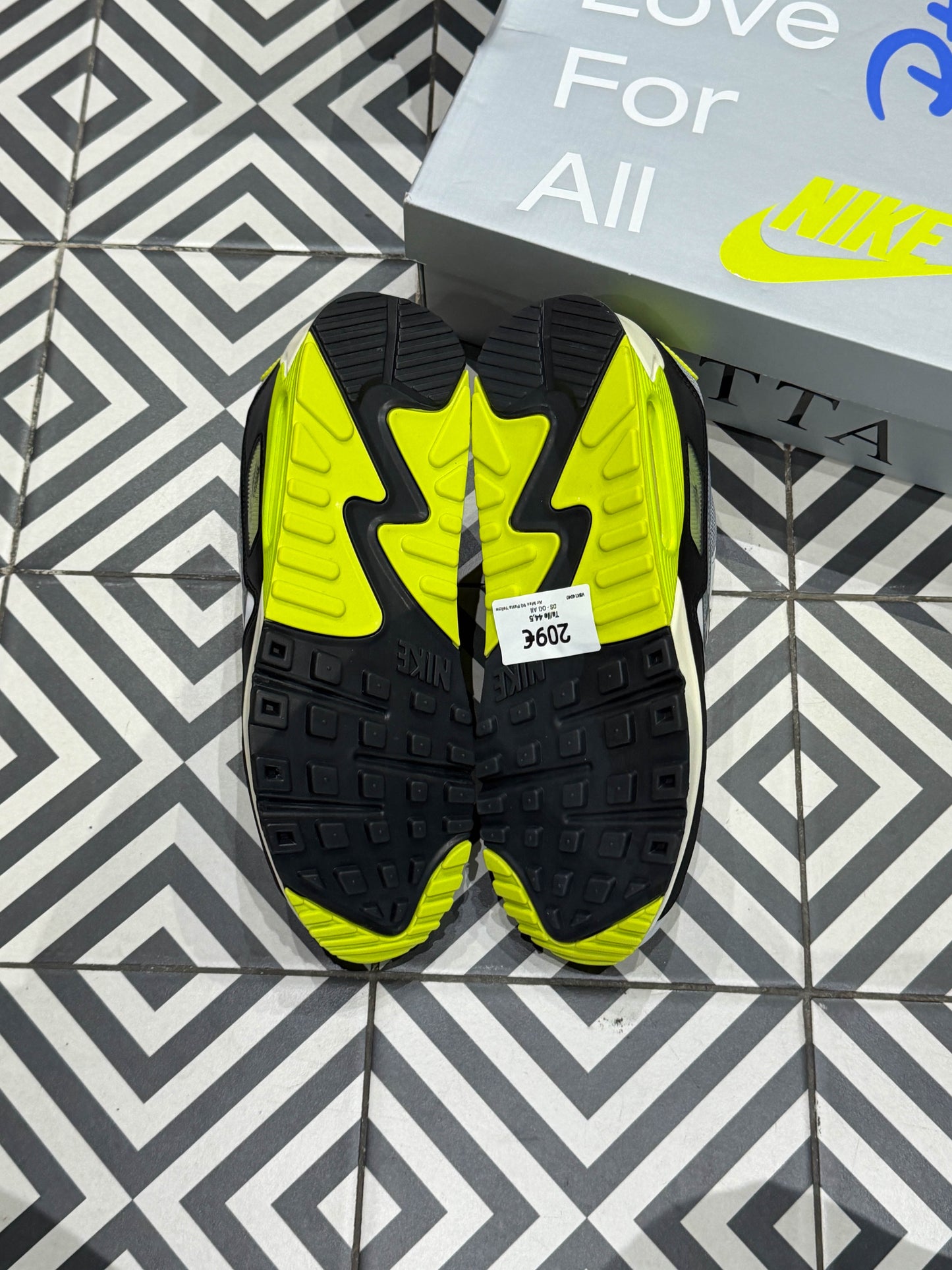 Air Max 90 Patta Yellow (Taille 44,5)