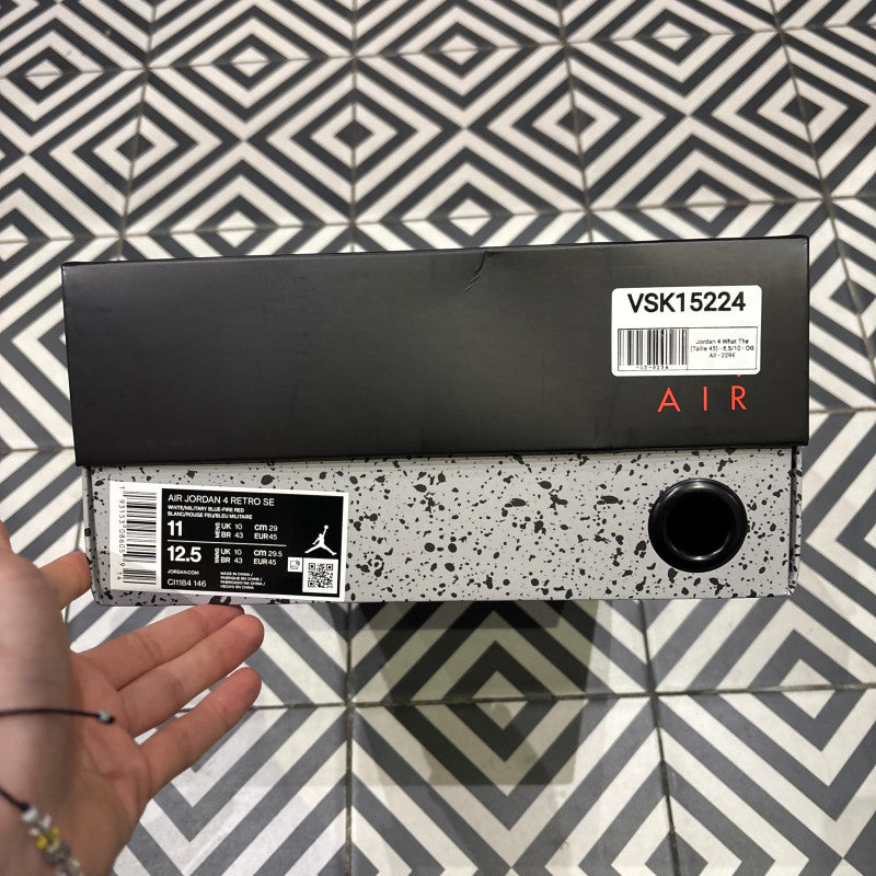Jordan 4 What The (Taille 45)