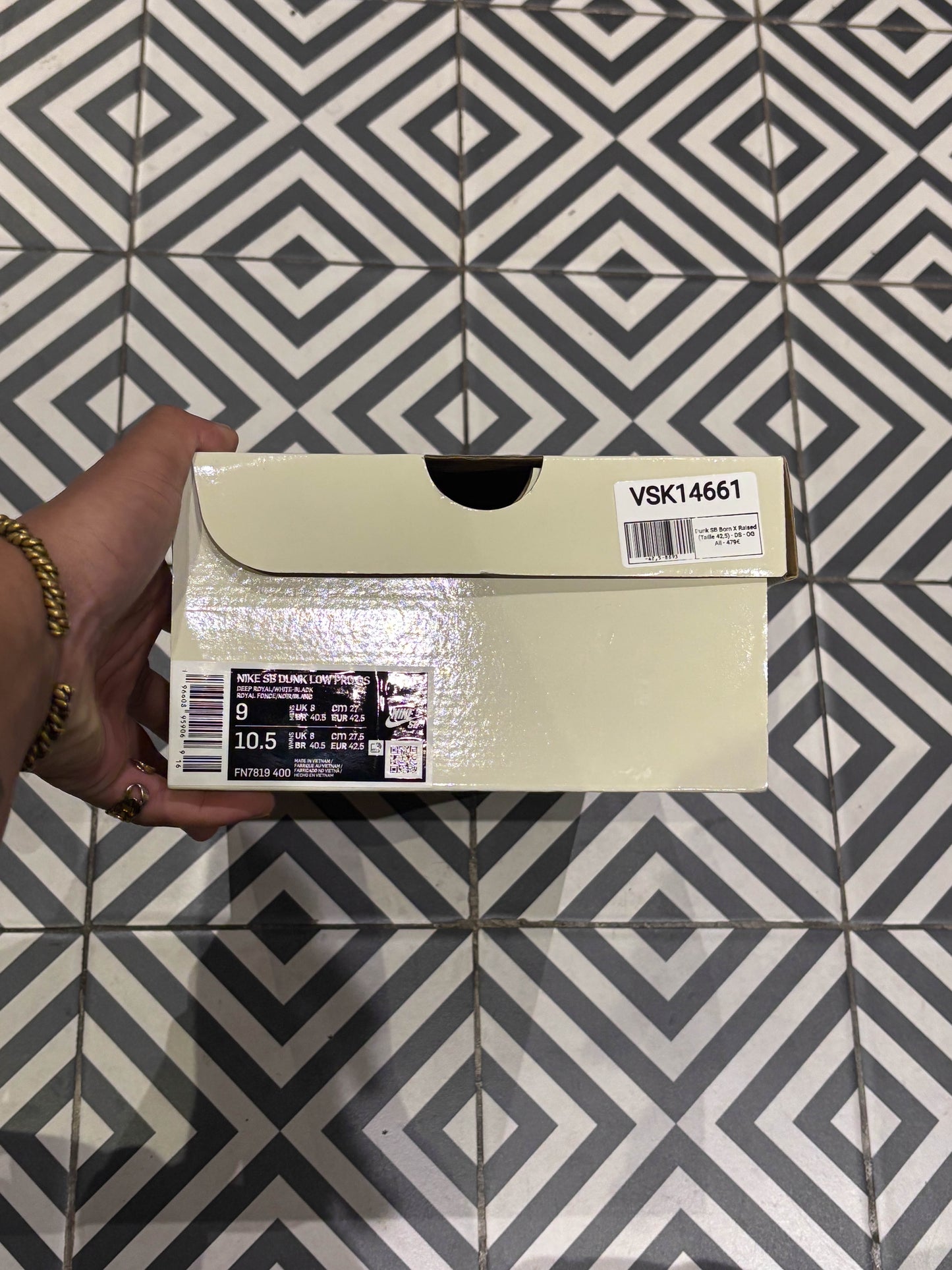 Dunk SB Born X Raised (Taille 42,5)