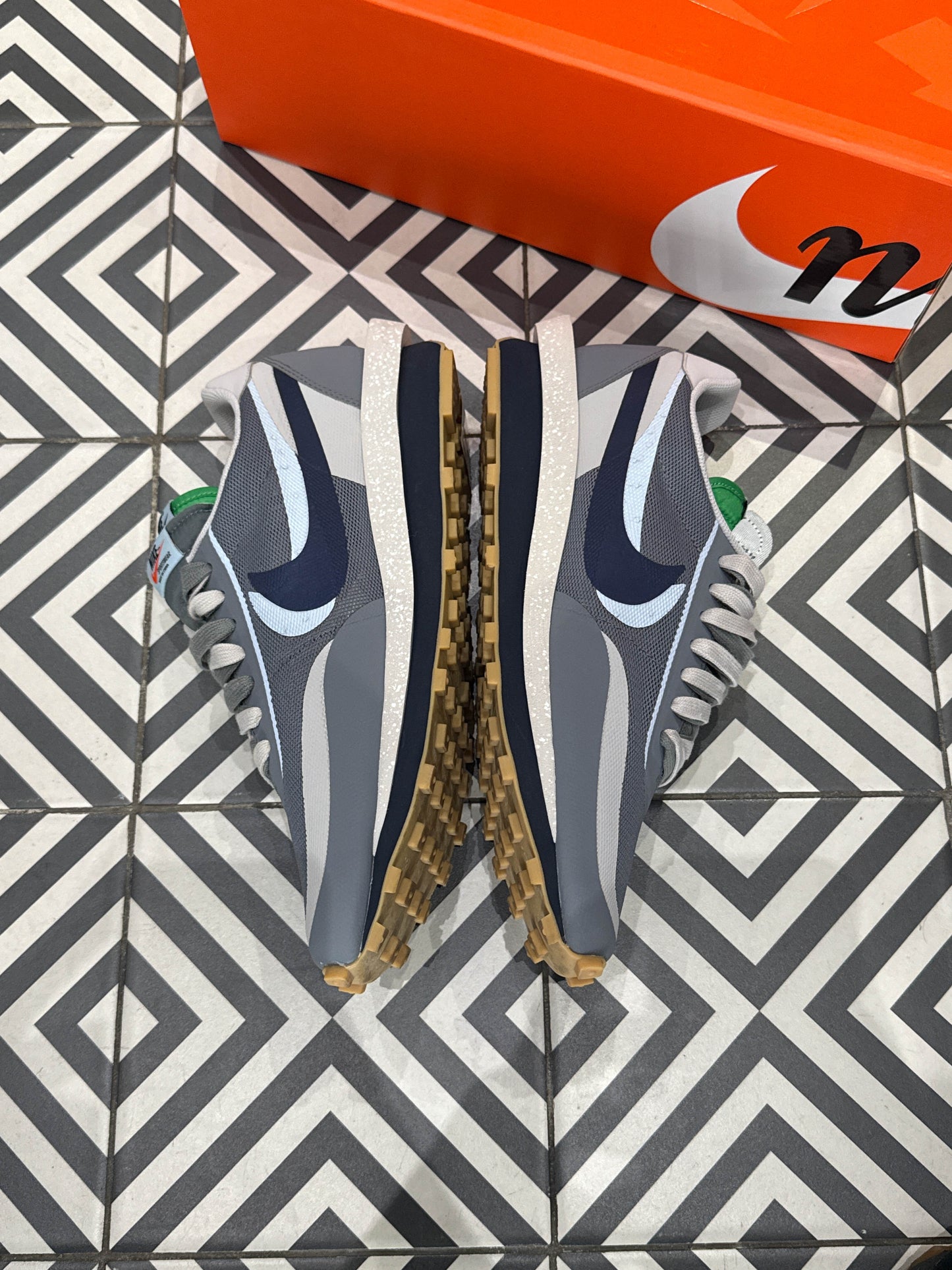 Sacai LD Waffle Clot kiss of death (Taille 47,5)