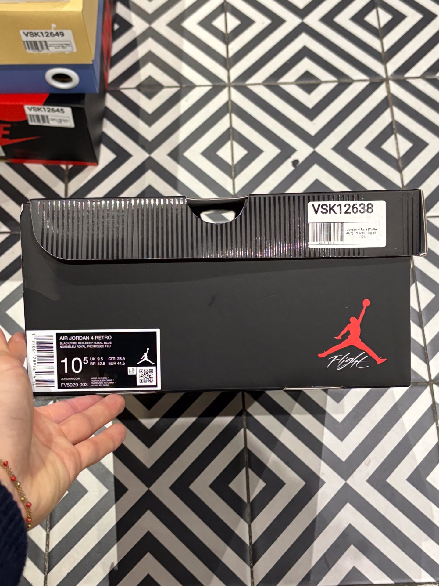 Jordan 4 Rare (Taille 44,5)