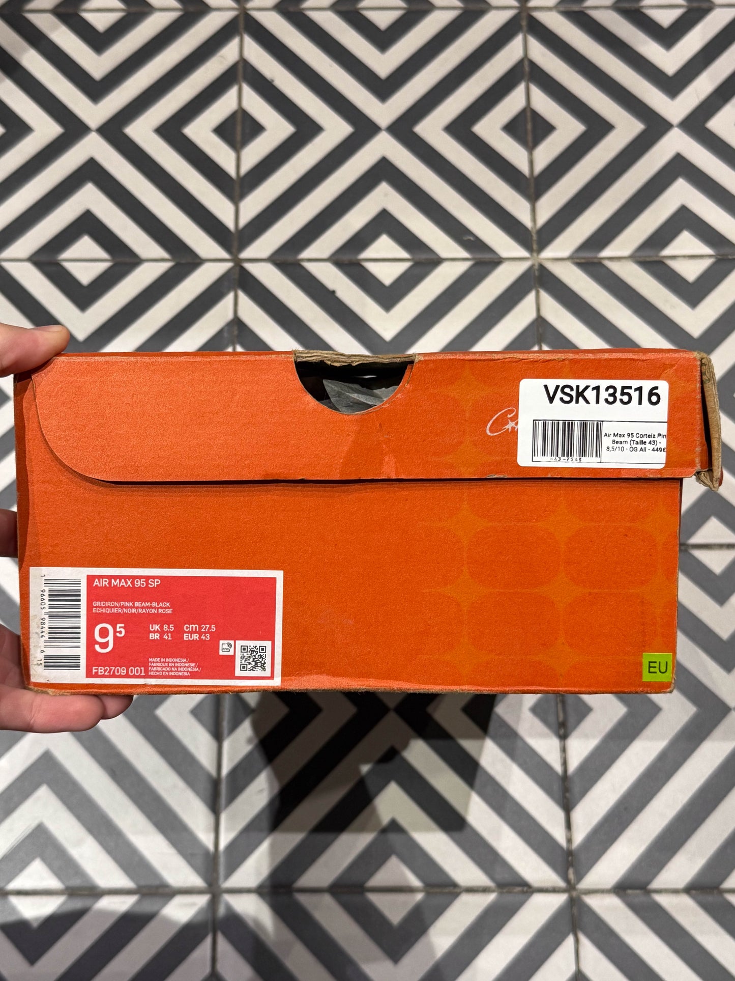 Air Max 95 Corteiz Pink Beam (Taille 43)