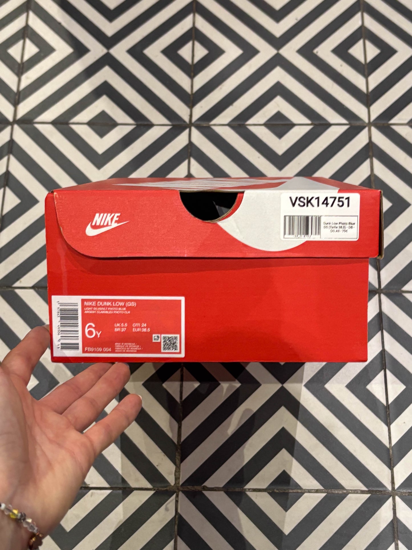 Dunk Low Photo Blue GS (Taille 38,5)