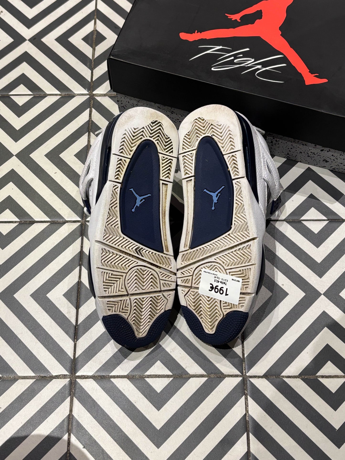 Jordan 4 Columbia (Taille 40,5)