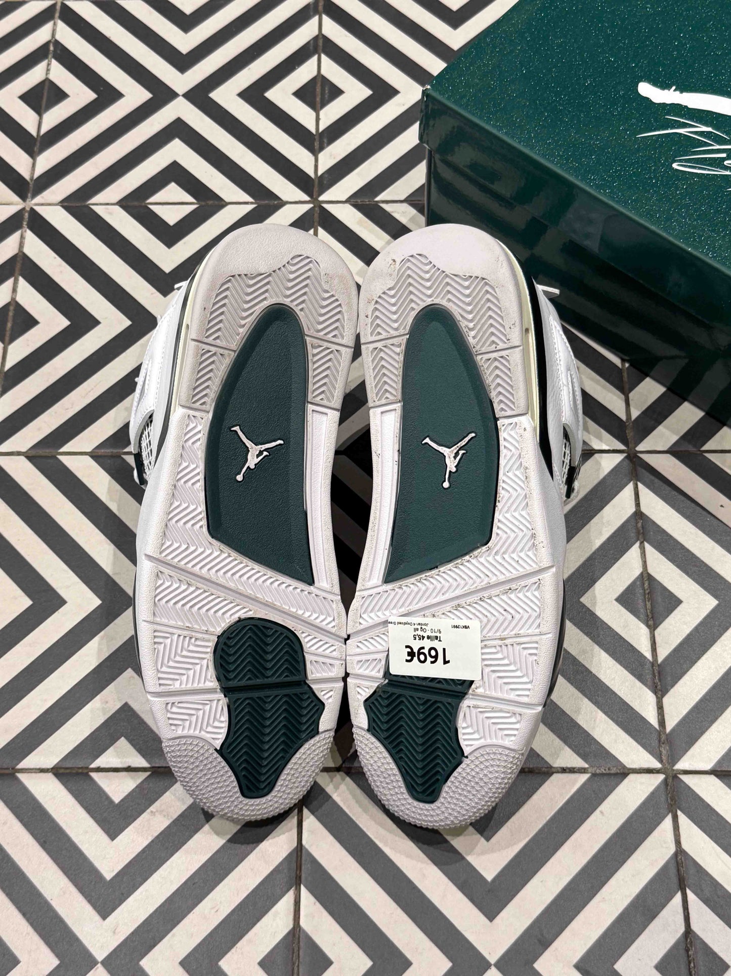 Jordan 4 Oxydized Green (Taille 45,5)