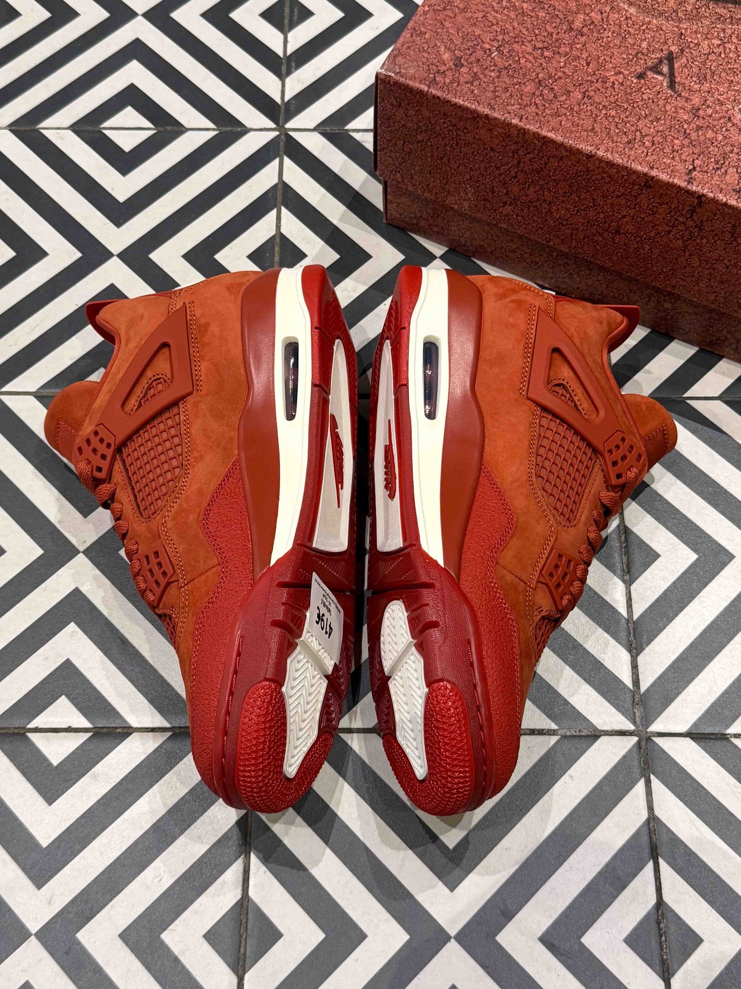 Jordan 4 Nigel Sylvester Brick By Brick (Taille 43.5)