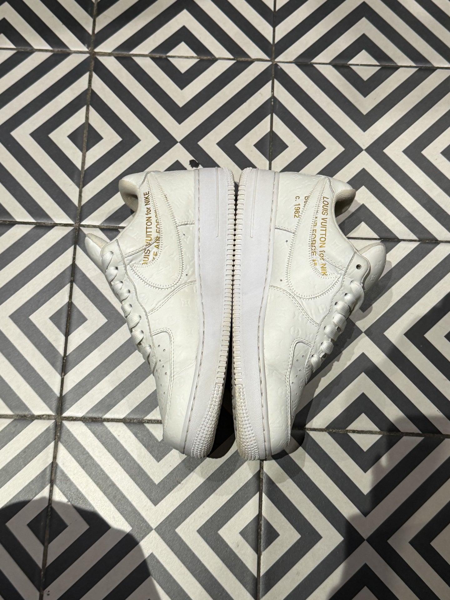 Air Force 1 Louis Vuitton White (Taille 42)