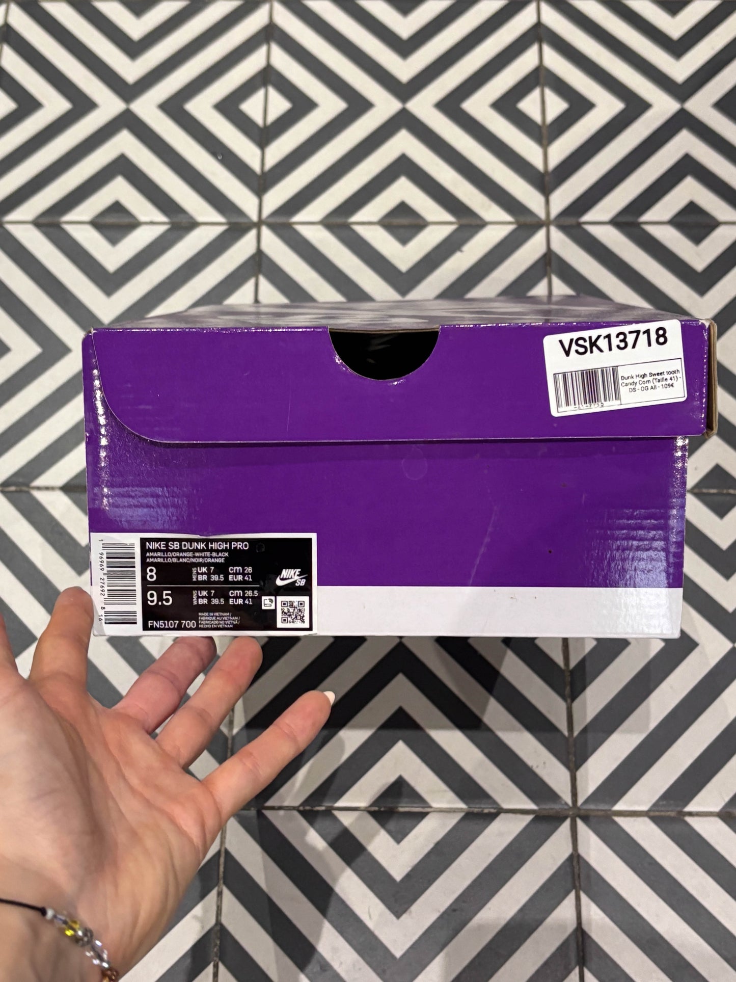 Dunk High Sweet tooth Candy Corn (Taille 41)