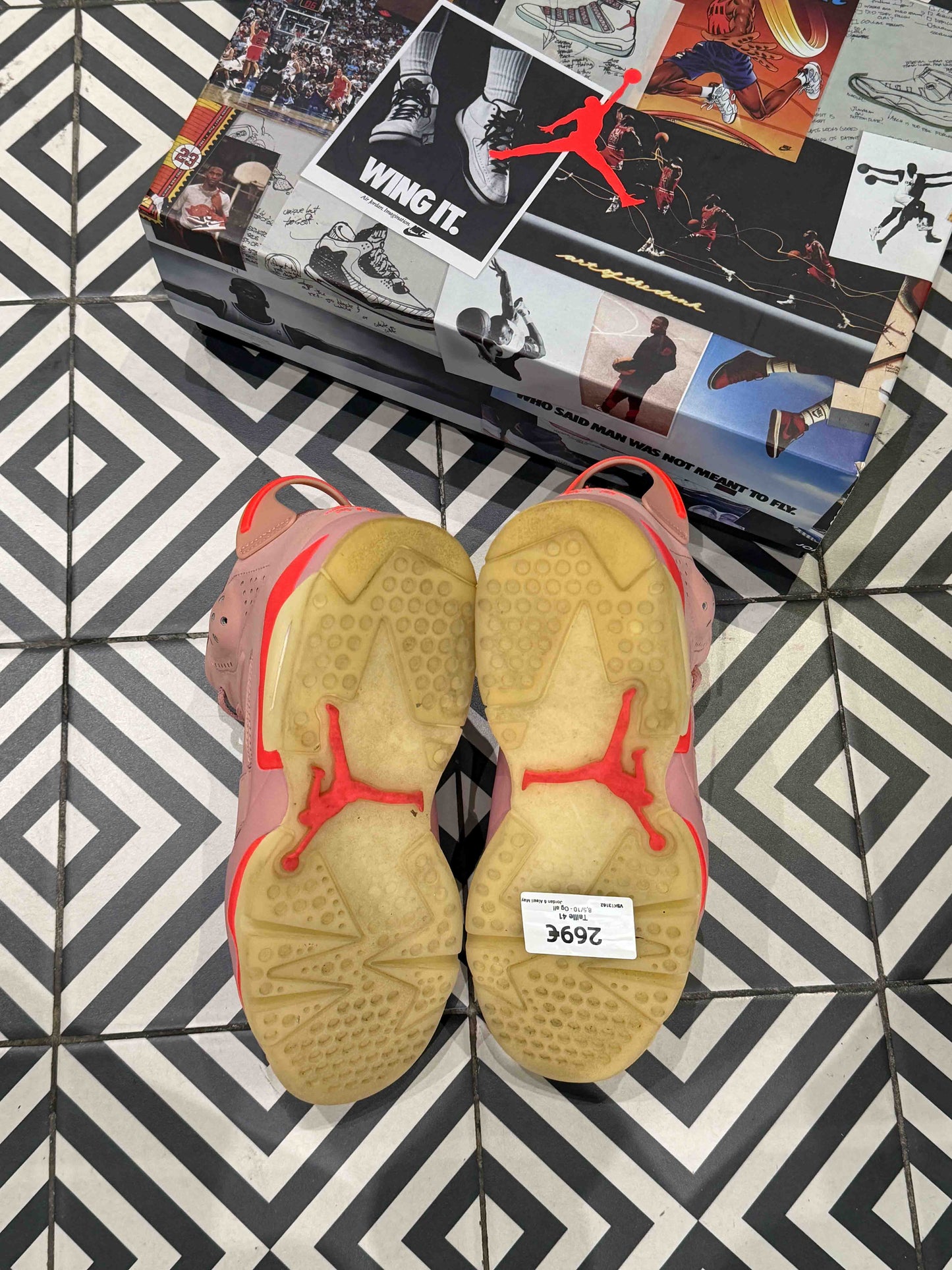 Jordan 6 Aleali May (Taille 41)