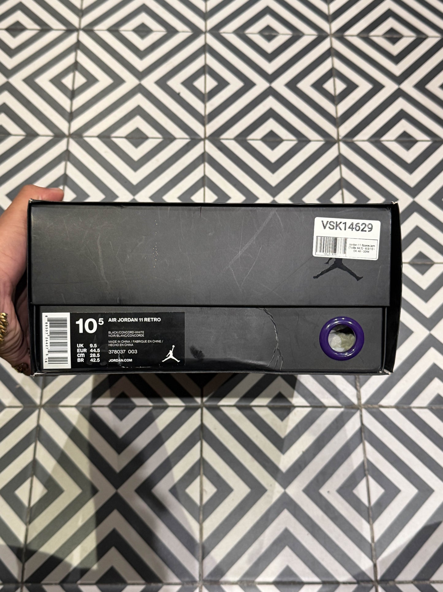 Jordan 11 SpaceJam (Taille 44,5)