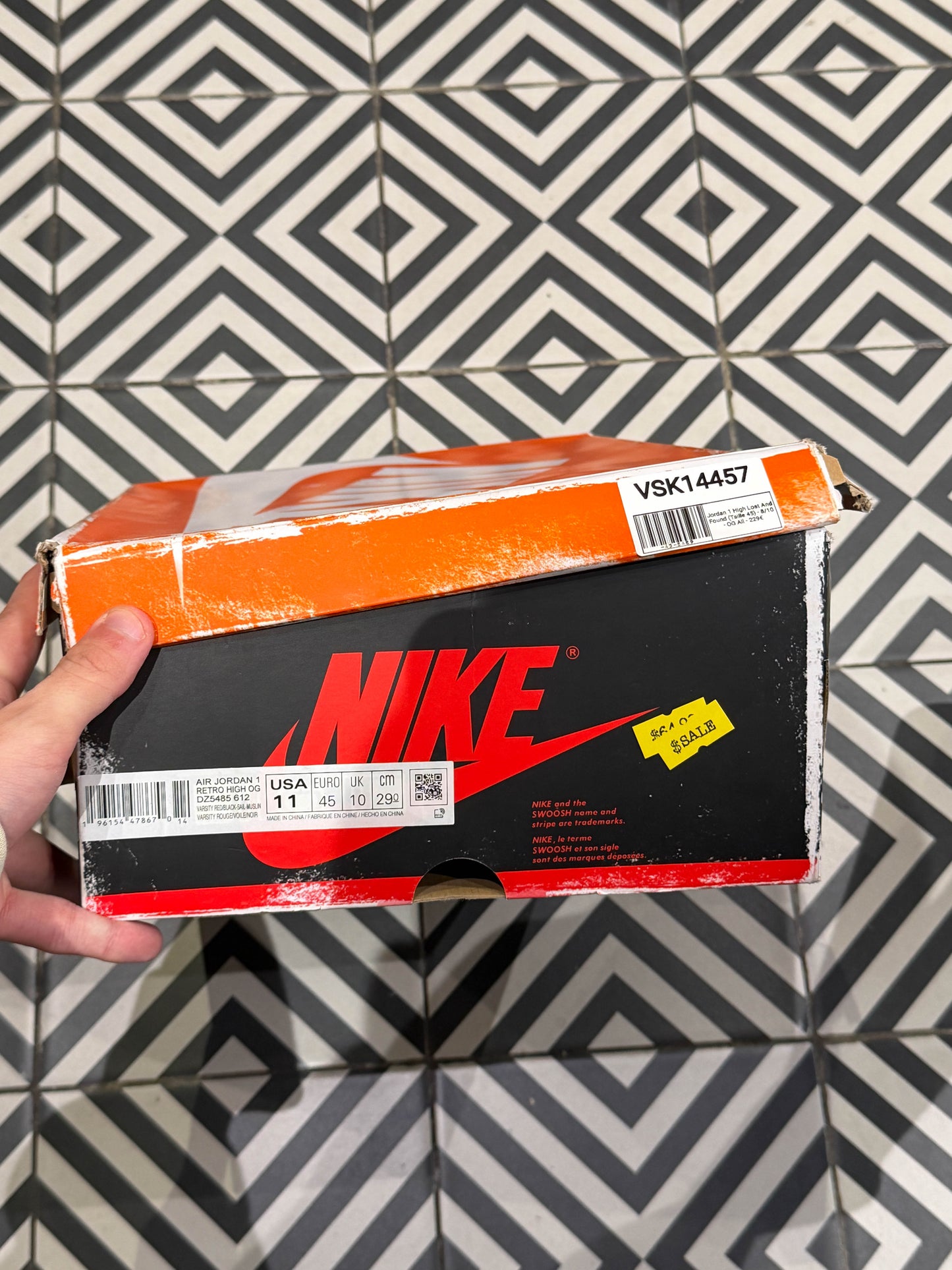 Jordan 1 High Lost And Found (Taille 45)