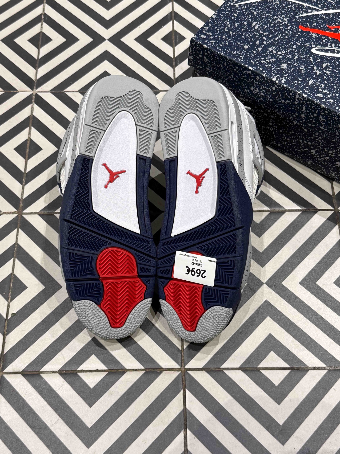 Jordan 4 Midnight Navy (Taille 42)