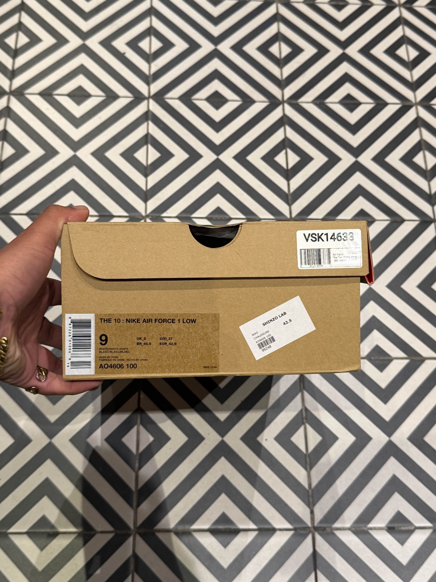 Air Force 1 Off-White The Ten (Taille 42,5)