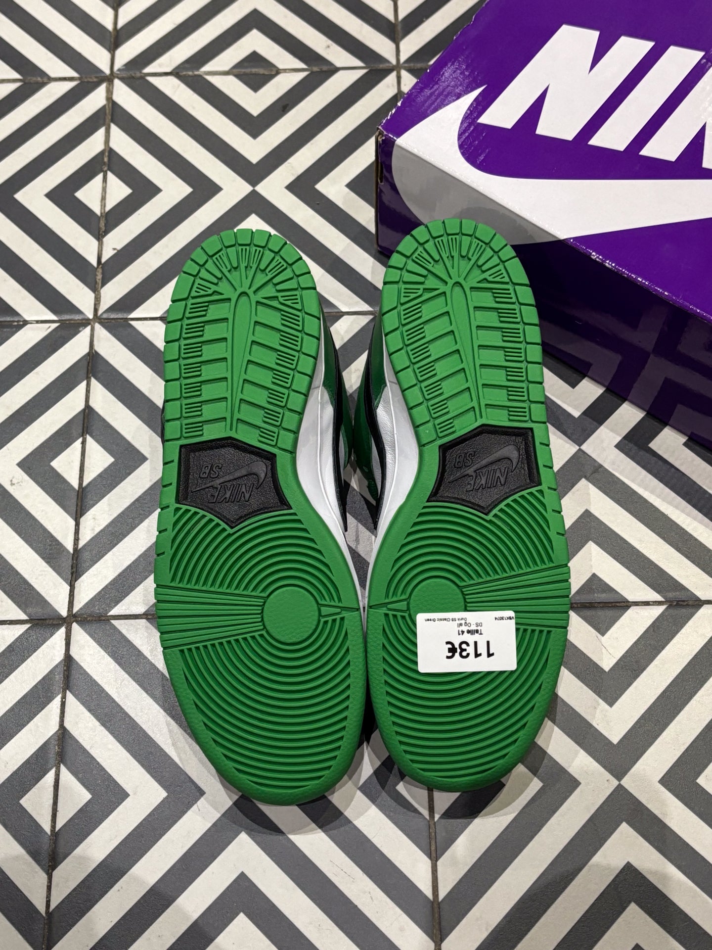 Dunk SB Classic Green (Taille 41)