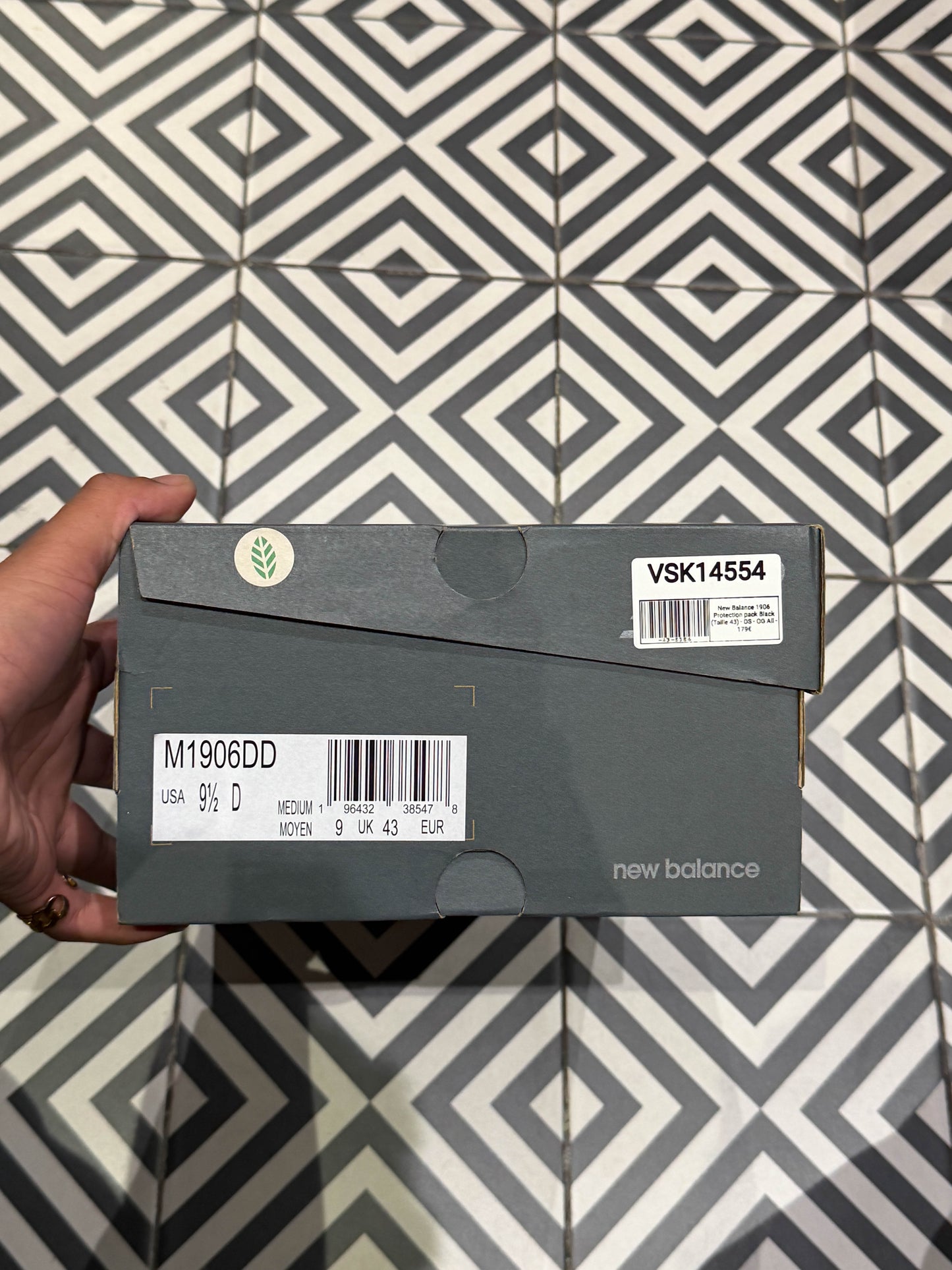 New Balance 1906 Protection pack Black (Taille 43)