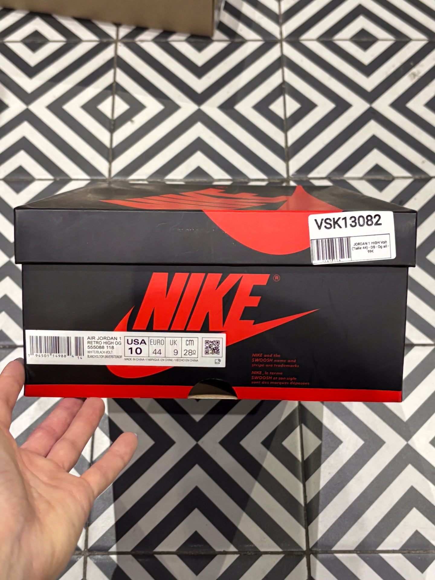 JORDAN 1 HIGH Volt (Taille 44)