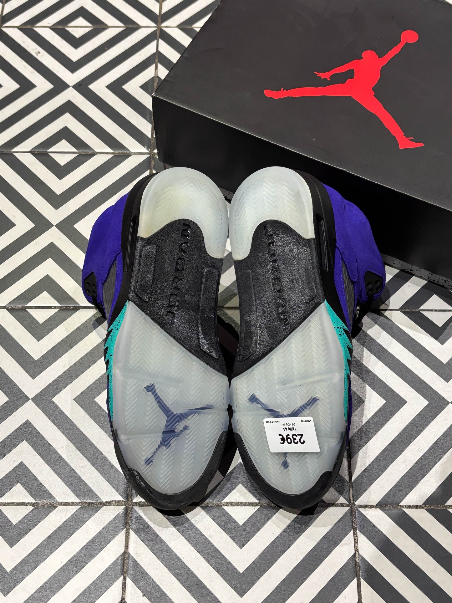 Jordan 5 Grape (Taille 43)
