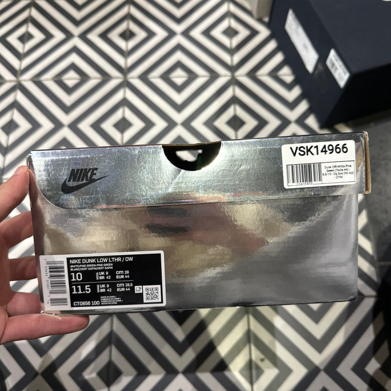 Dunk Off-White Pine Green (Taille 44)