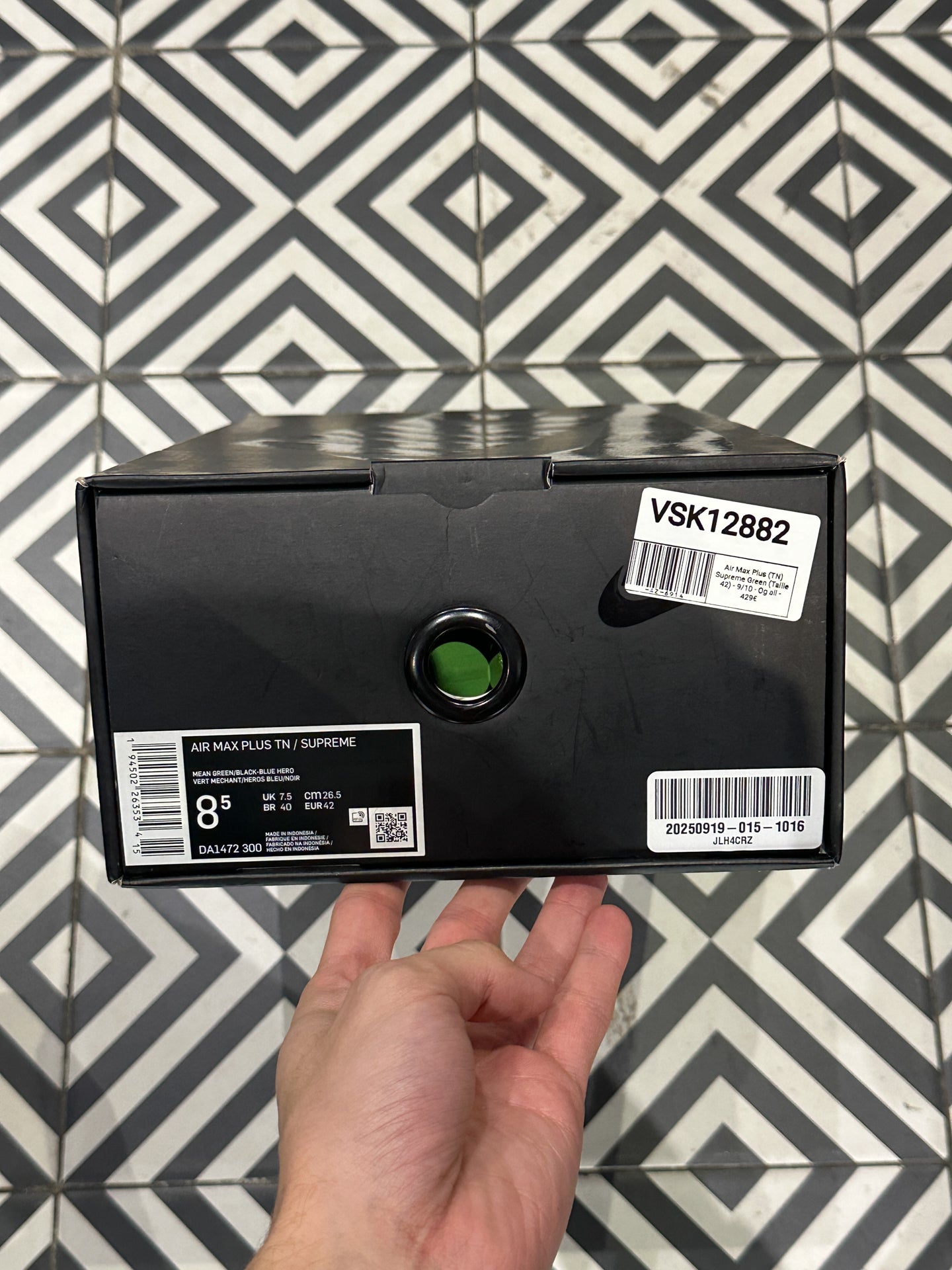 Air Max Plus (TN) Supreme Green (Taille 42)