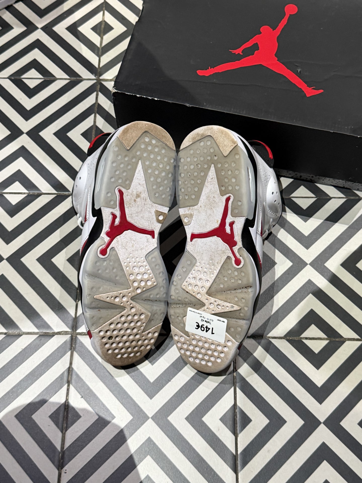 Jordan 6 Carmine (Taille 42)