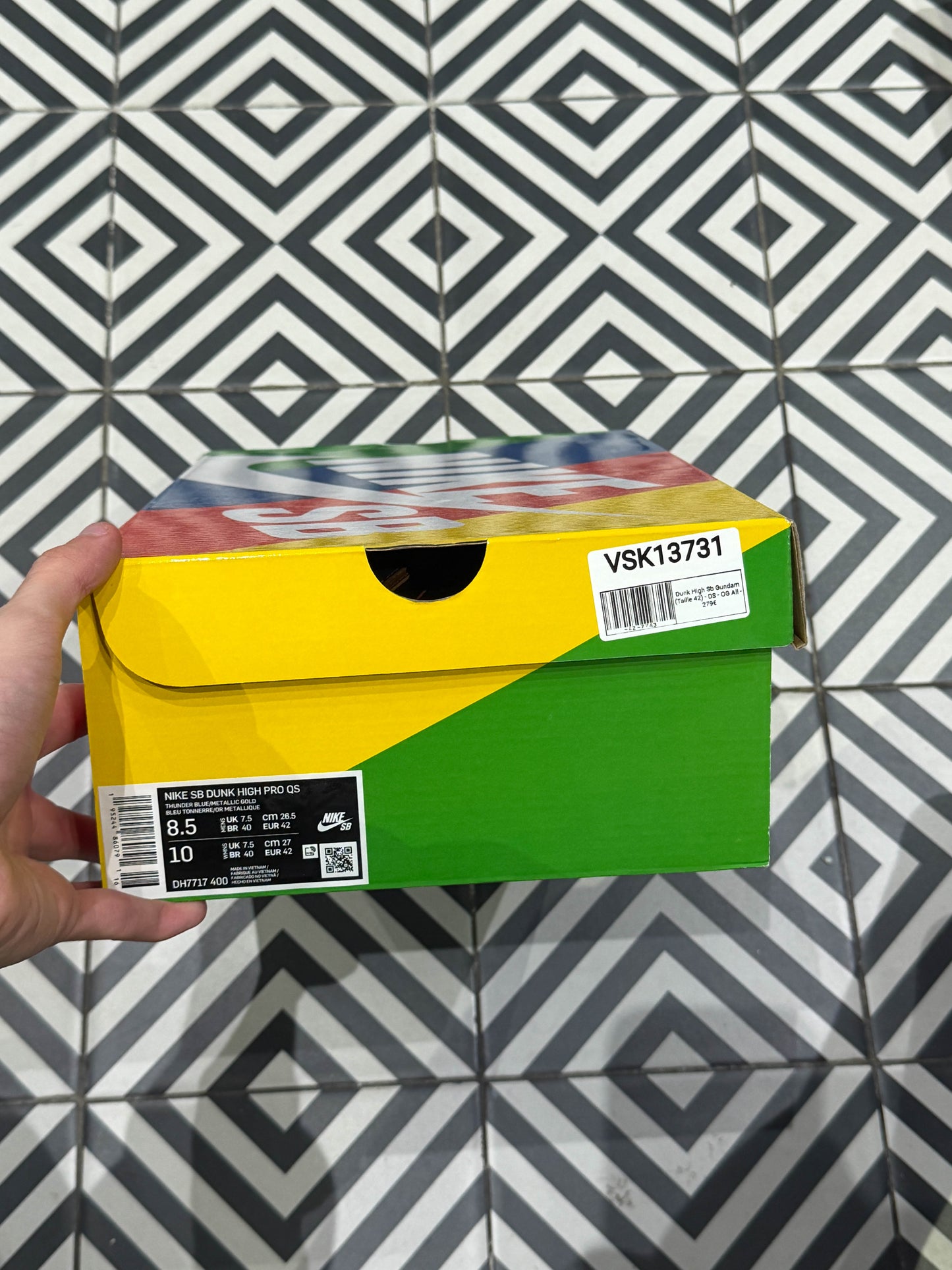 Dunk High Sb Gundam (Taille 42)