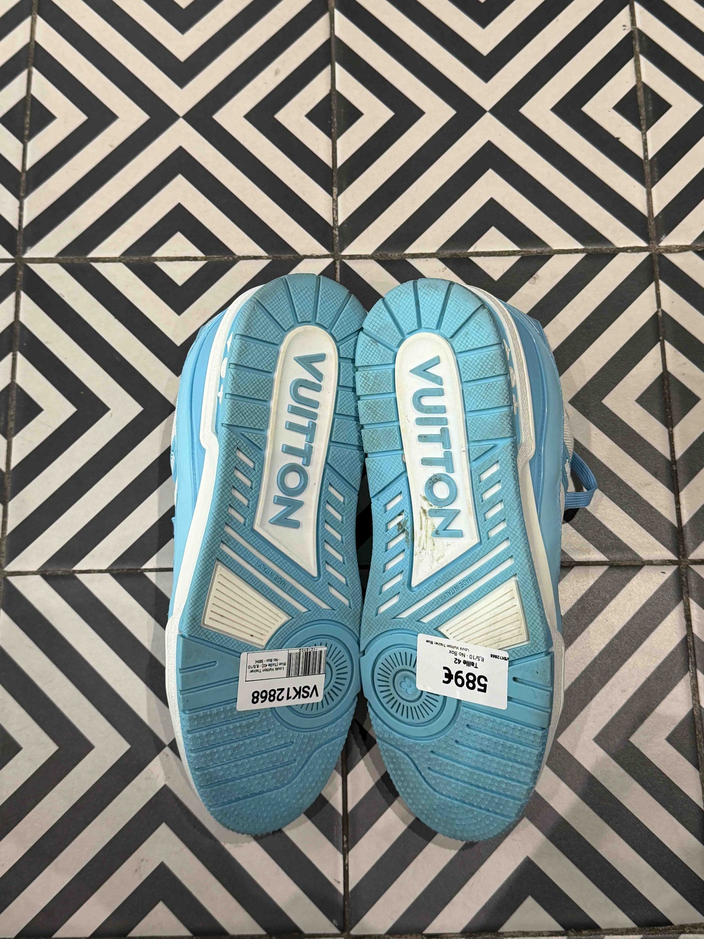 Louis Vuitton Trainer Blue (Taille 42)