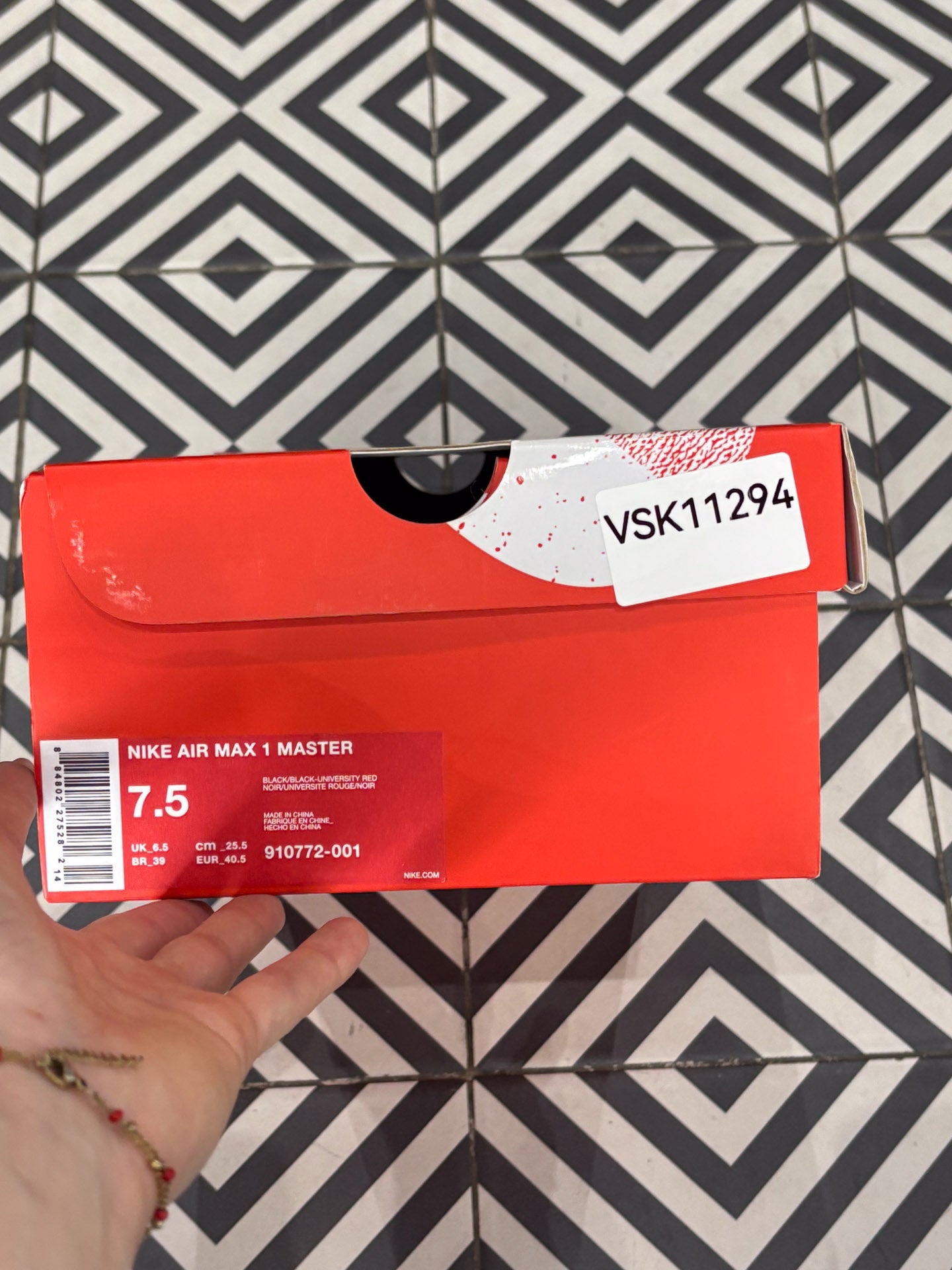 Air Max 1 Master (Taille 40,5)