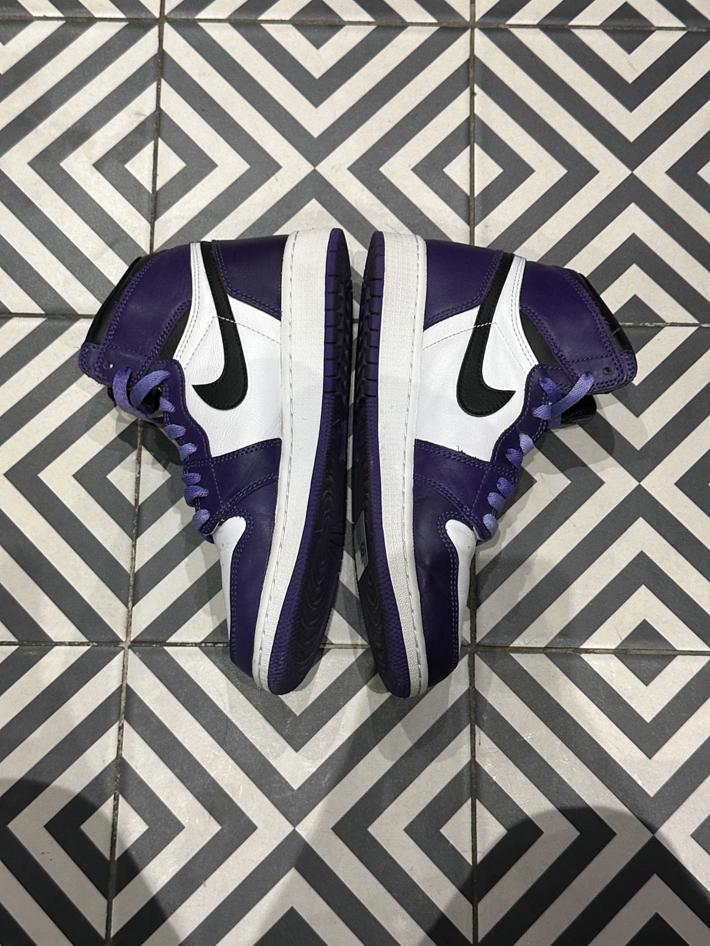 Jordan 1 High Court Purple GS (Taille 39)