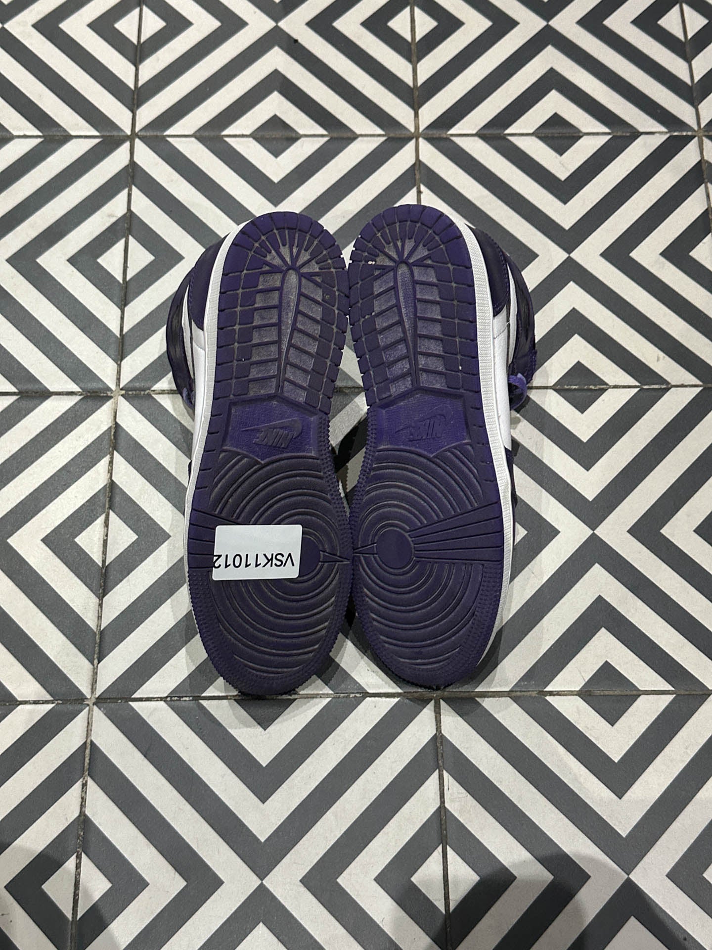 Jordan 1 High Court Purple GS (Taille 39)
