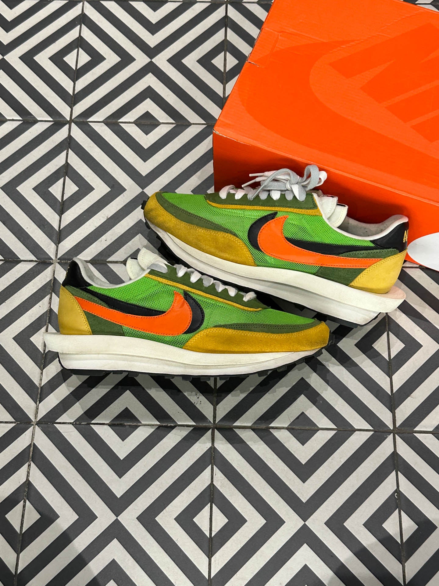 Sacai LD Waffle Green Gusto (Taille 45)