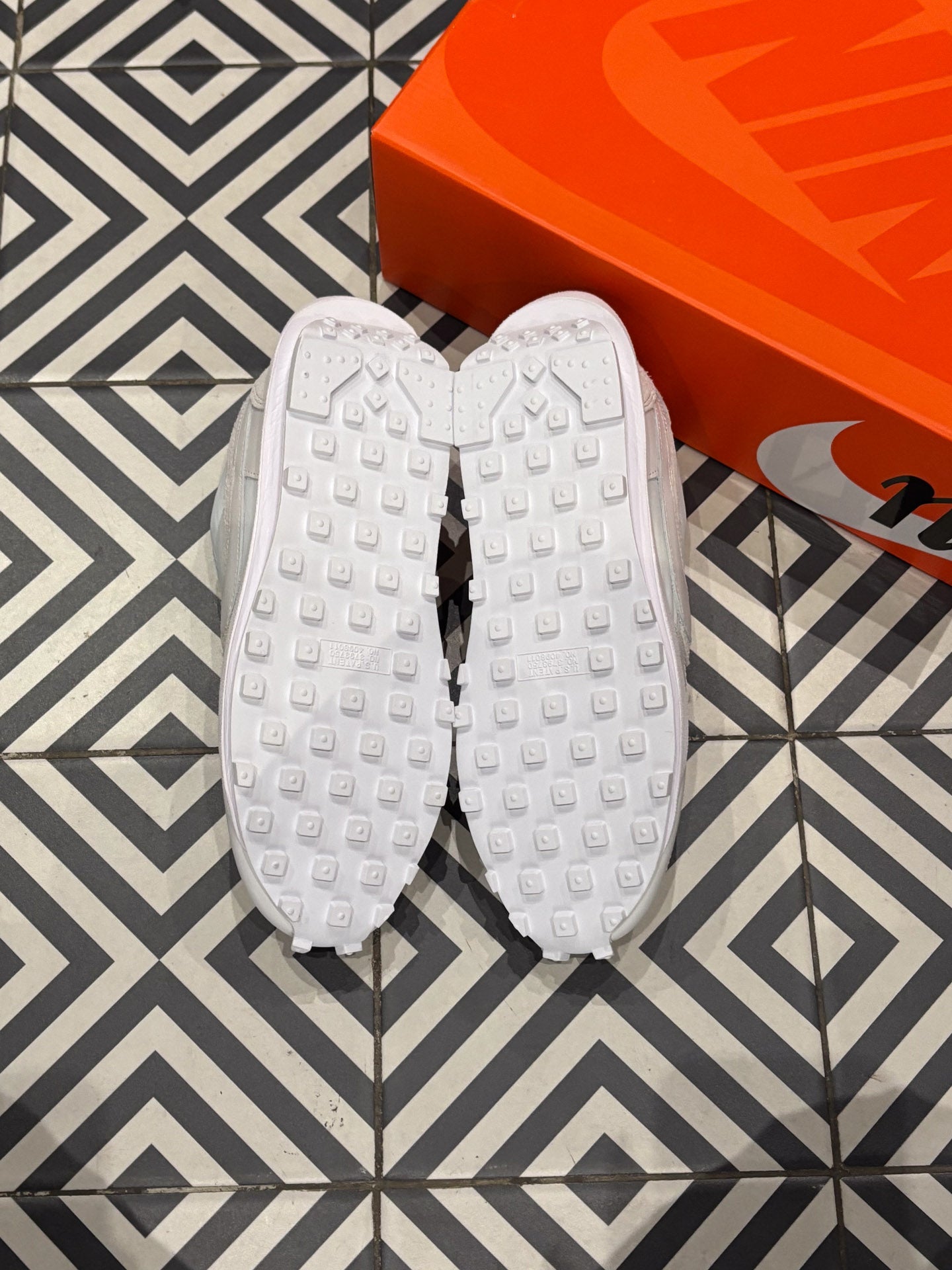 Sacai LD Waffle Nylon White (Taille 42,5)