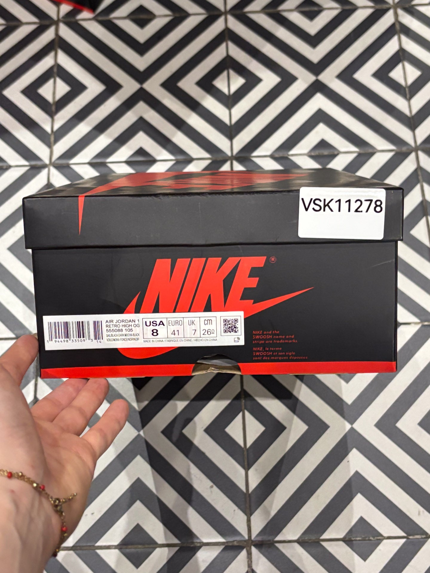 Jordan 1 High Mocha (Taille 41)