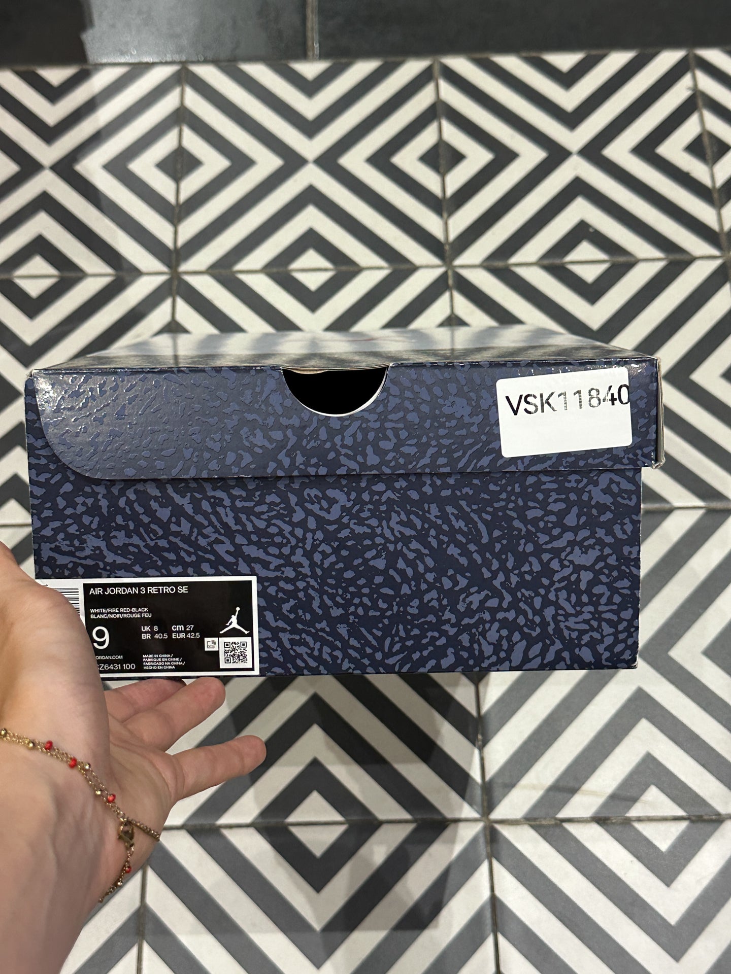 Jordan 3 Denim (Taille 42,5)