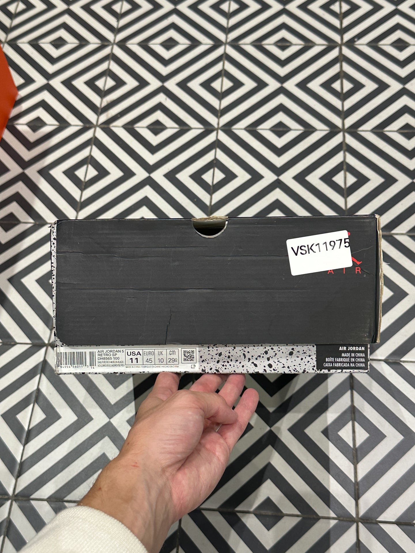 Jordan 5 Off-White Sail (Taille 45)