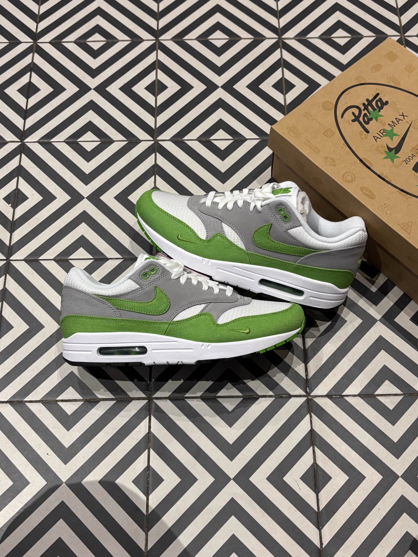 Air Max 1 Patta Chlorophyll Taille 45 SwaveKiqs