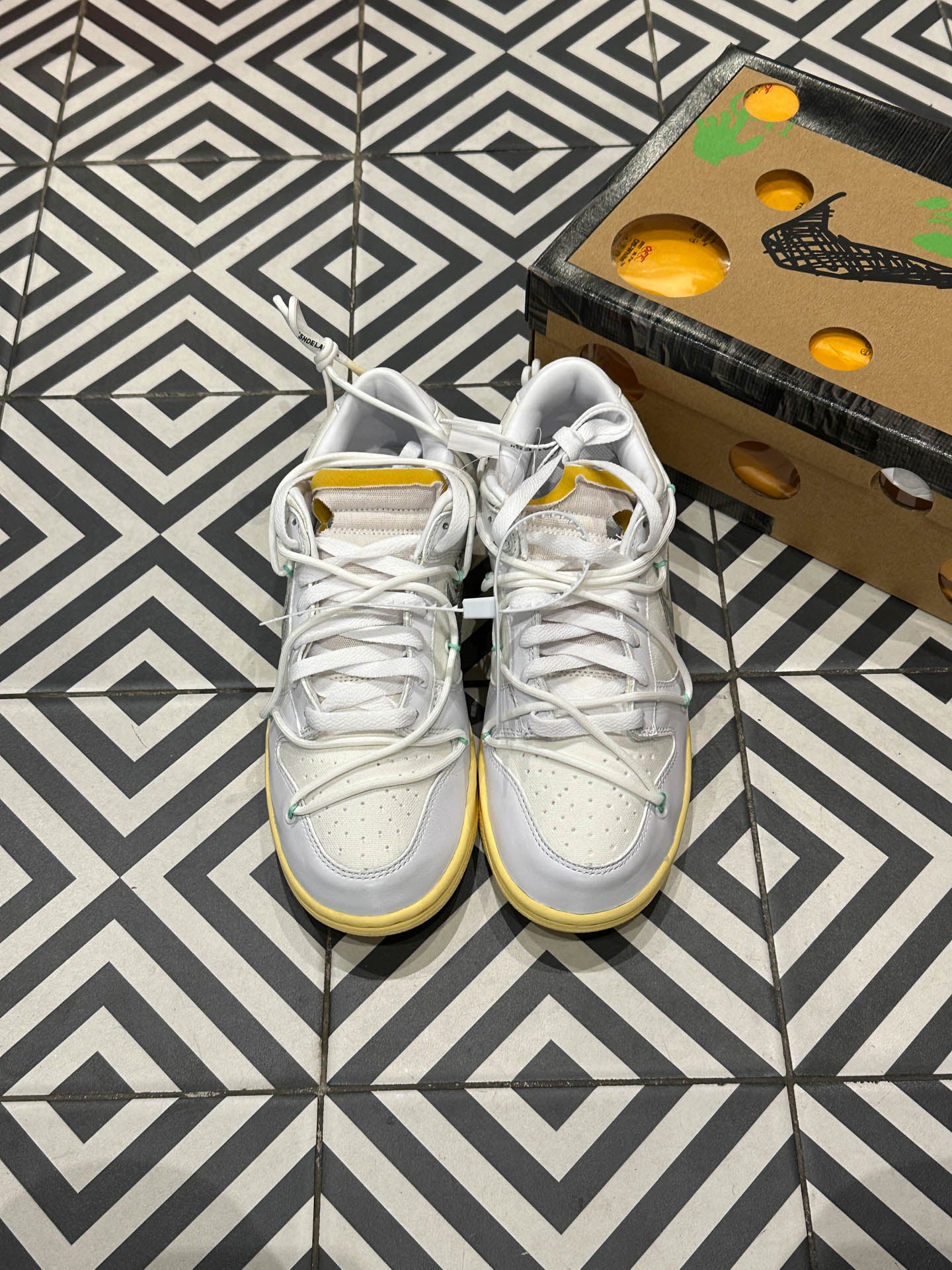 Dunk Low Off-White Lot 01/50 (Taille 41)