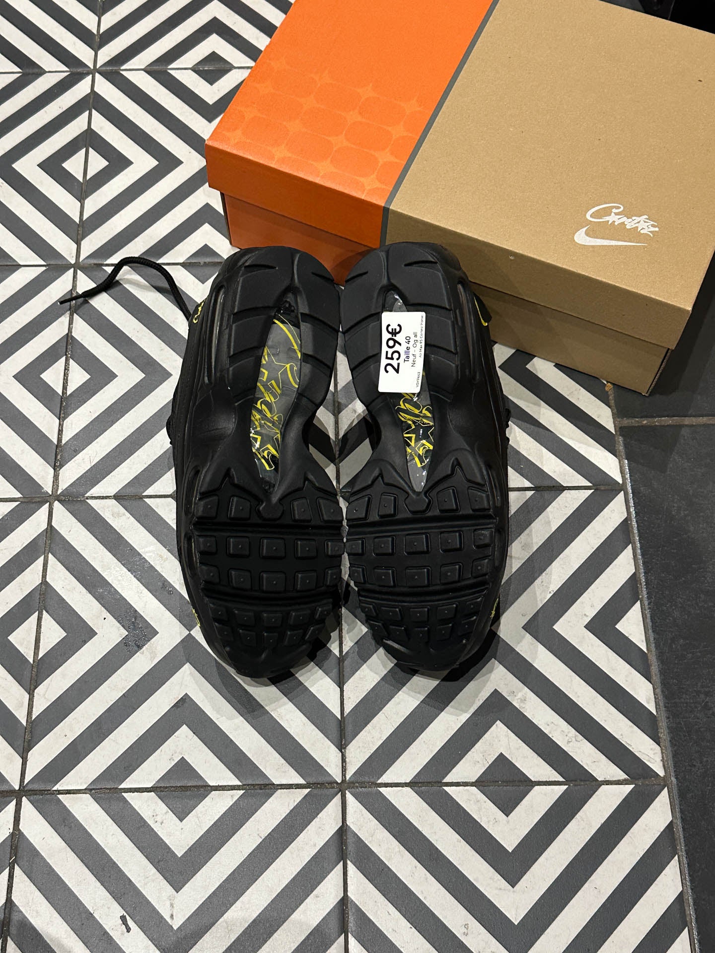Air Max 95 Corteiz Honey Black (Taille 40)
