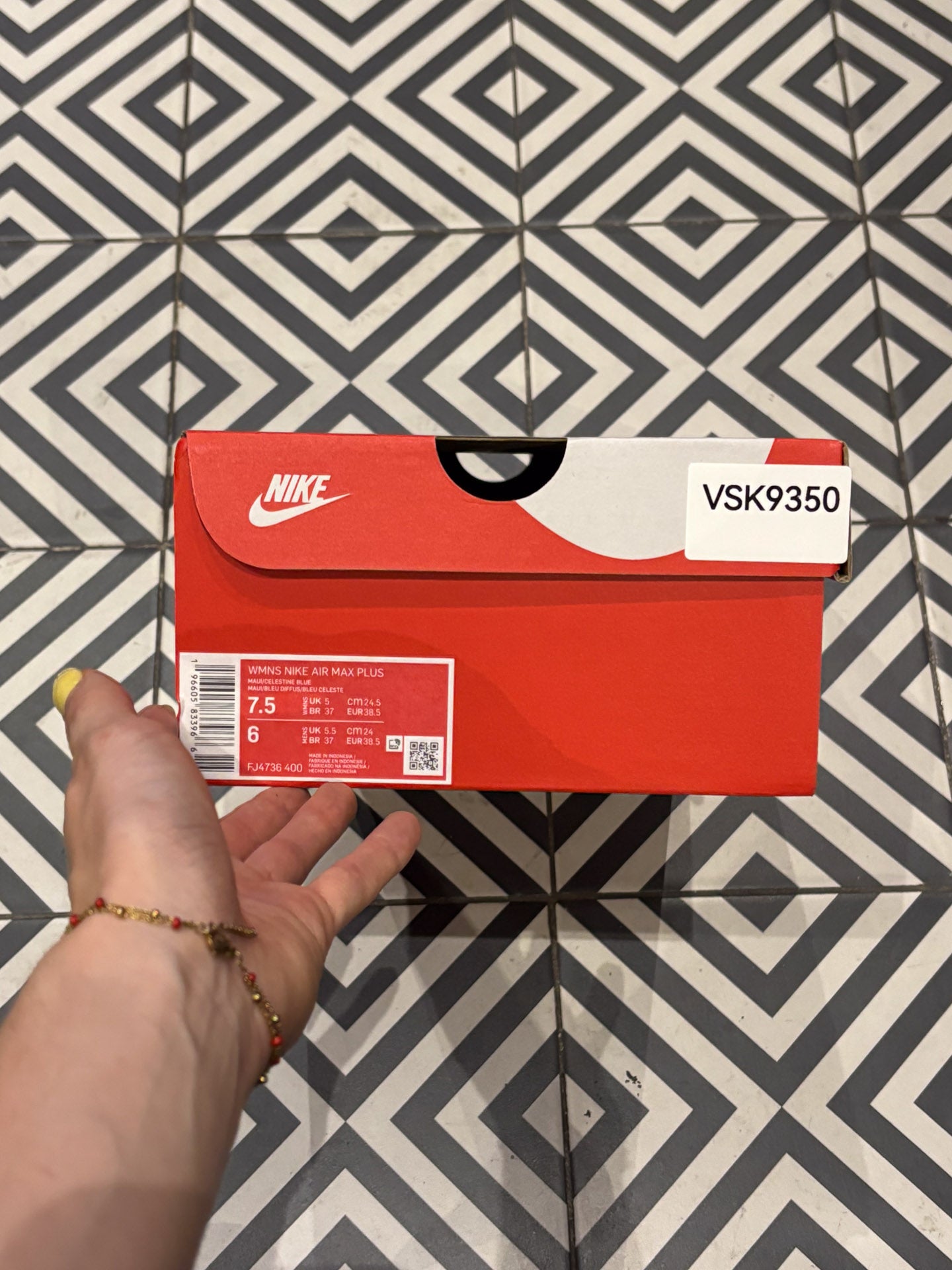 Air Max plus (TN) Celestine Blue (Taille 38,5)